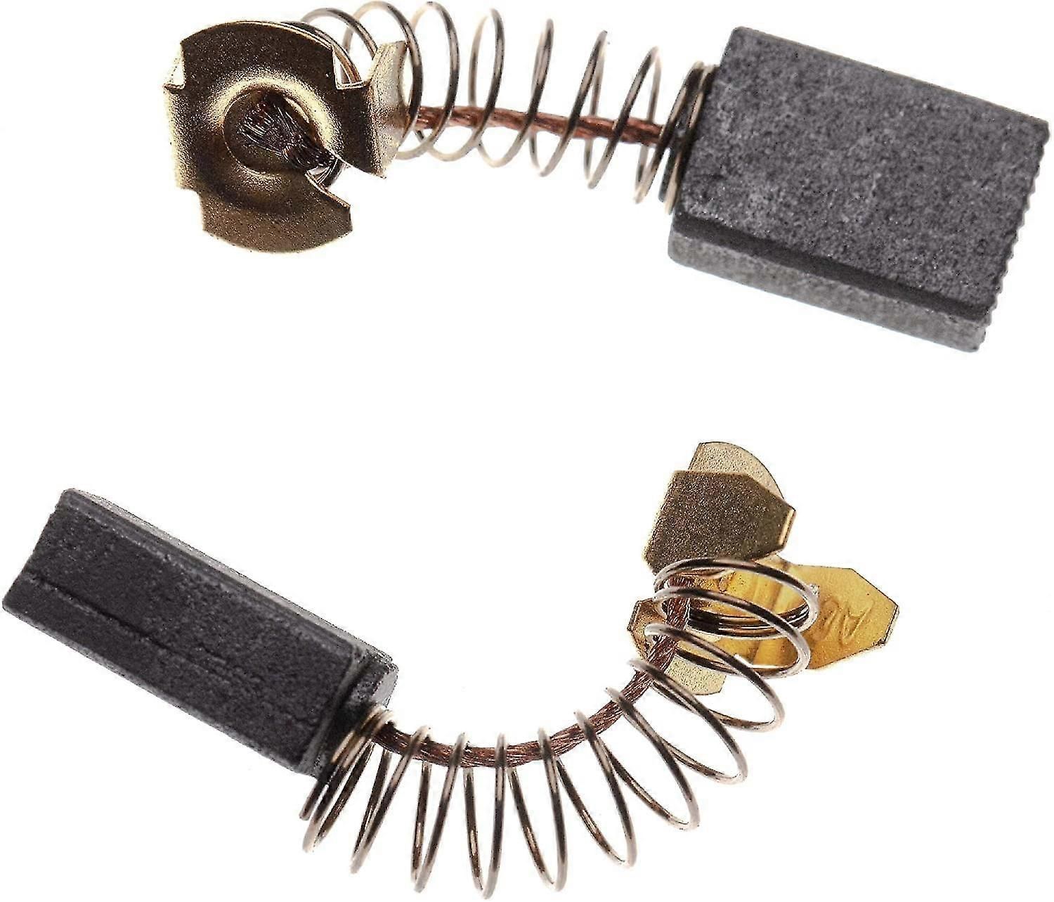 2x Replacement Carbon Brushes 6x10x15mm for Makita 9218SB, 9741, 9900B - Motor Grinding Brushes Compatible with DA6300, DA6301 Power Tools