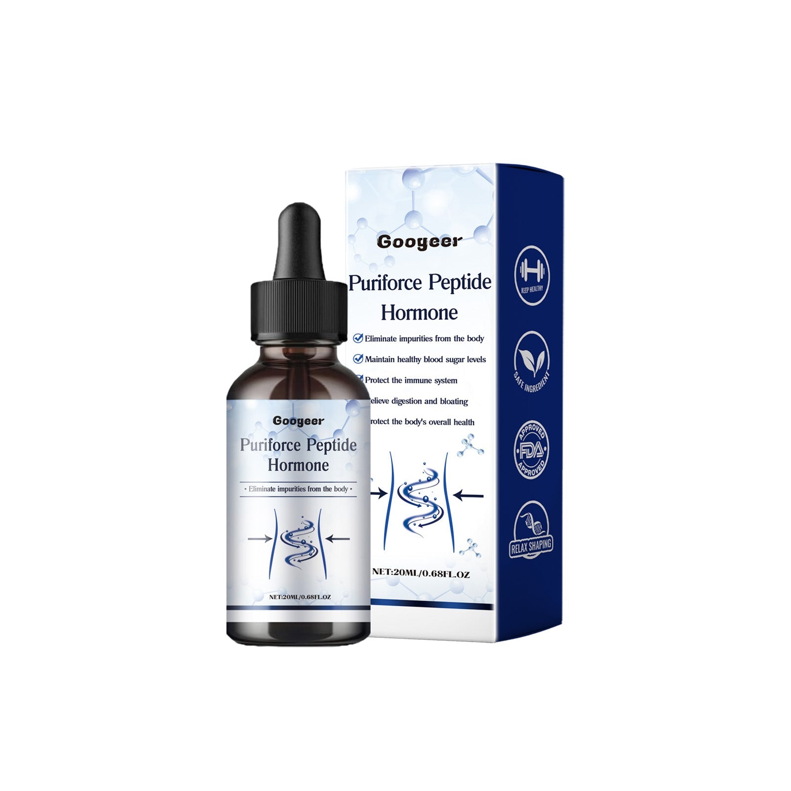 Fat Burning Drops, Body Care, Quick Fat Shaping, Natural Slimming Solution ,20ml