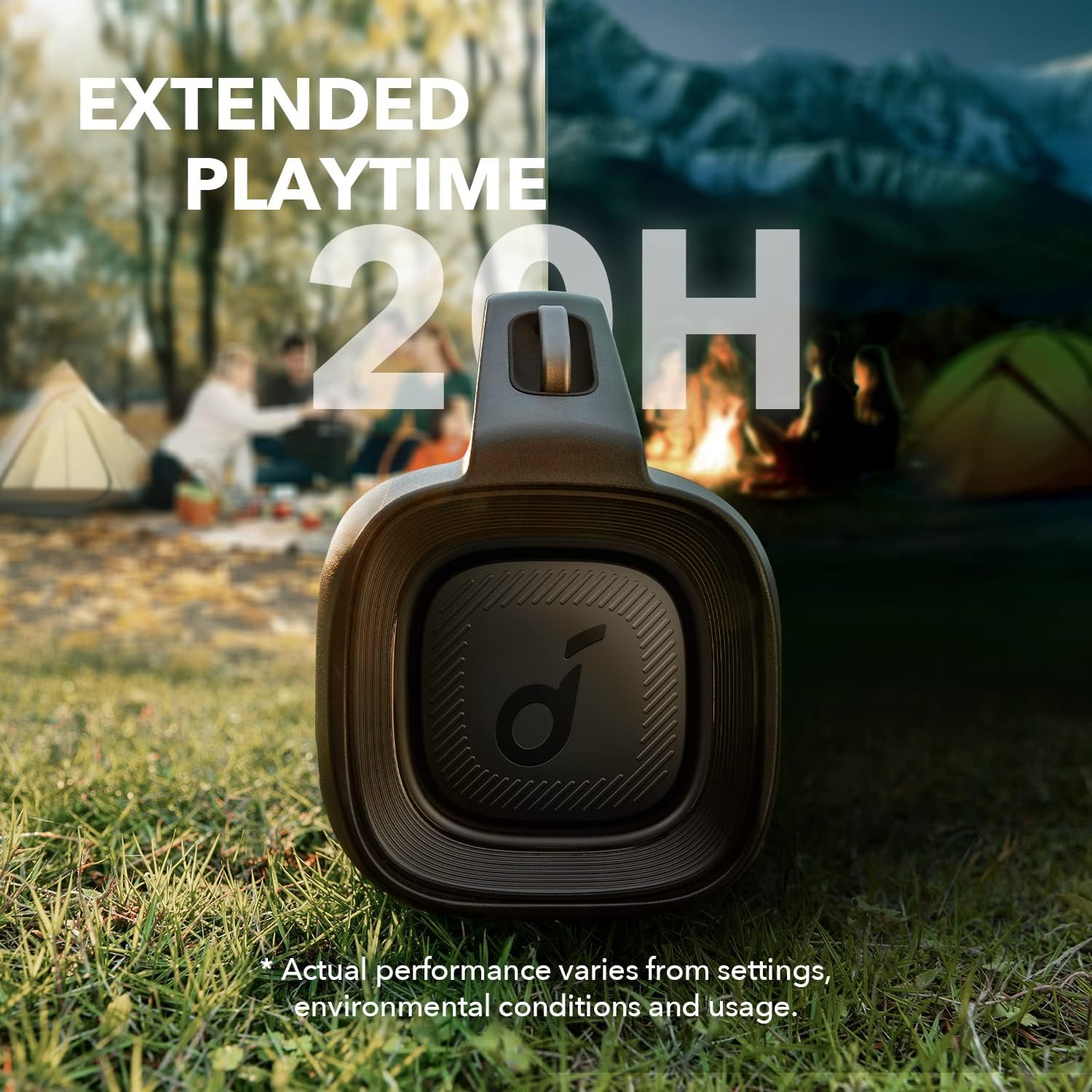 مكبر صوت Anker Soundcore Motion Boom Plus 80W Bluetooth، أسود