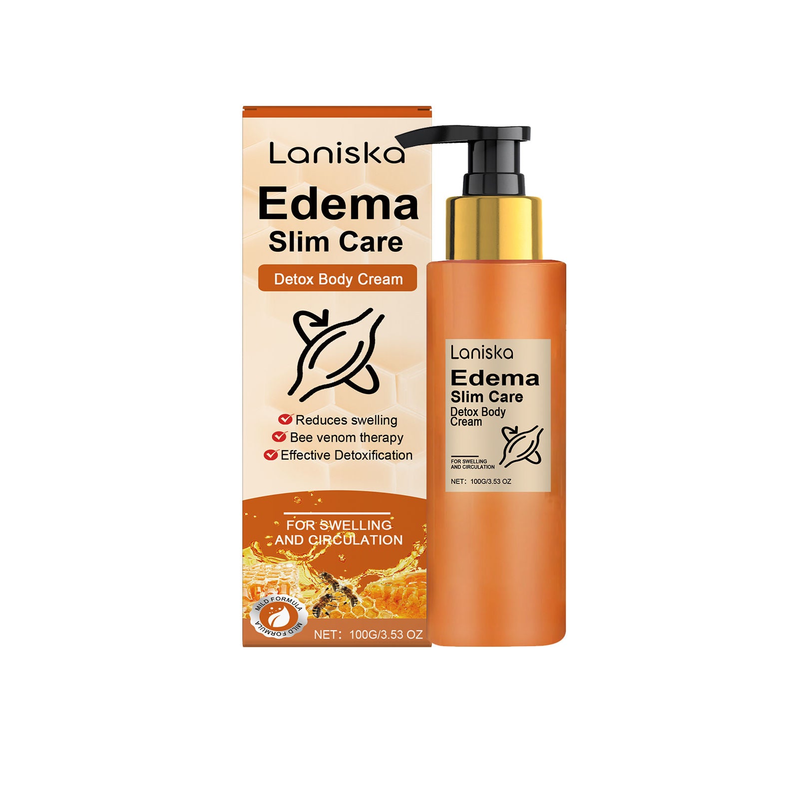 Body Care Cream, Daily Moisturizer for Firming Skin, Improve Circulation, Nourish and Relax Muscles ,100g