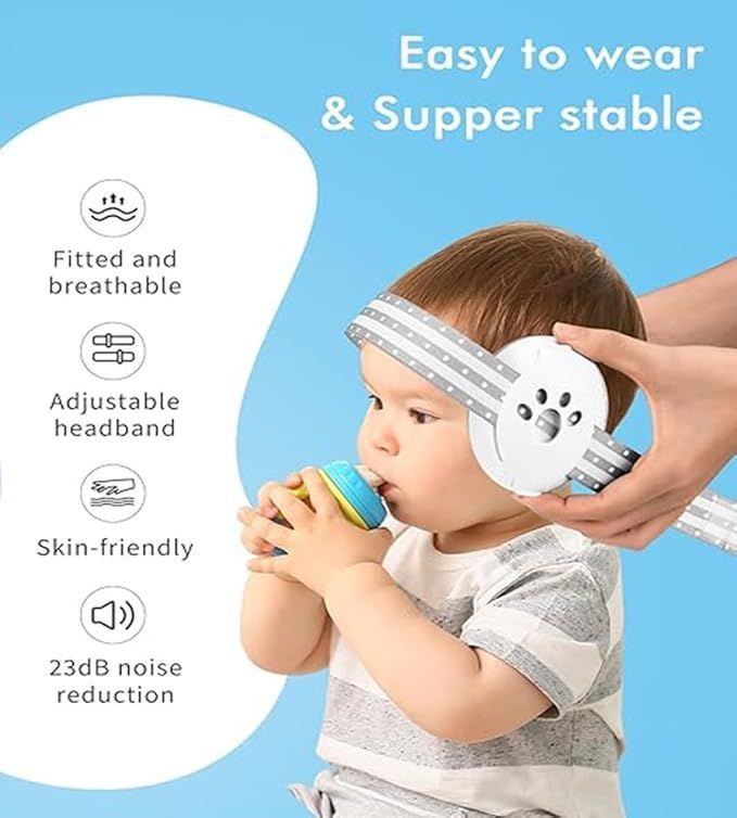 Baby Ear Muffs Noise Protection Noise Cancelling Headphones for Babies