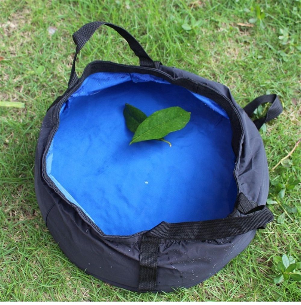 Collapsible Bucket Outdoor Folding Water Basin Portable Water Container For Travel Camping