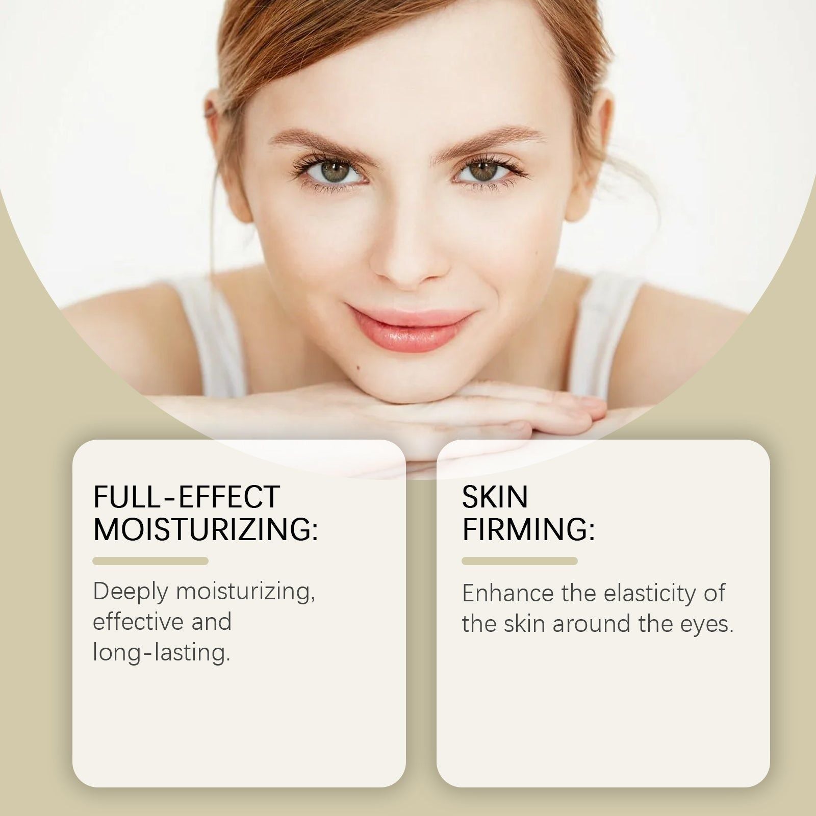 Anti Aging Eye Cream, Deep Moisturizer, Nourishing, Gentle Care, Skin Elasticity ,30g
