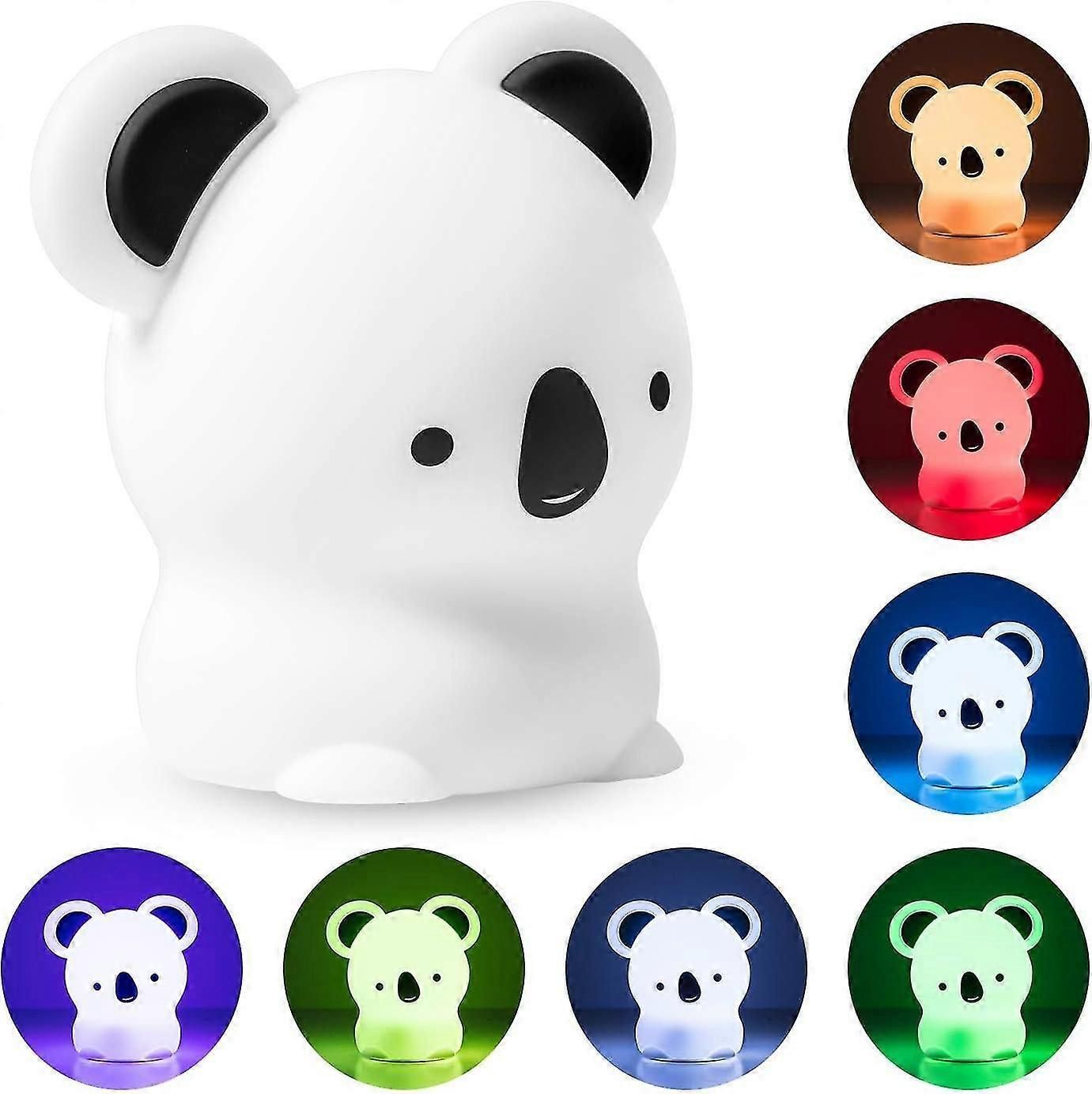 Kids Rechargeable Night Light Touch Bedside Lamp Portable