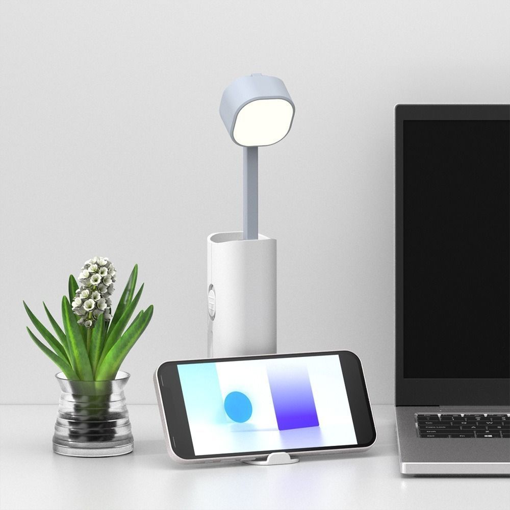 Table Lamp Rechargeable Reading Light Multi-Functional Flashlight
