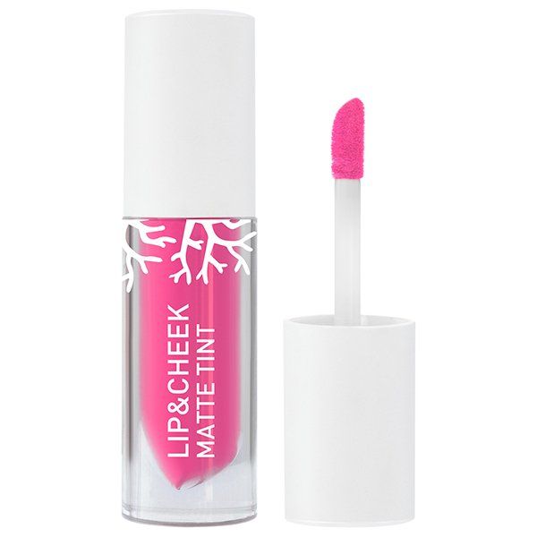 Lip & Cheek Matte Tint 2.4g Baby Bright (M) #09 Hot Cora