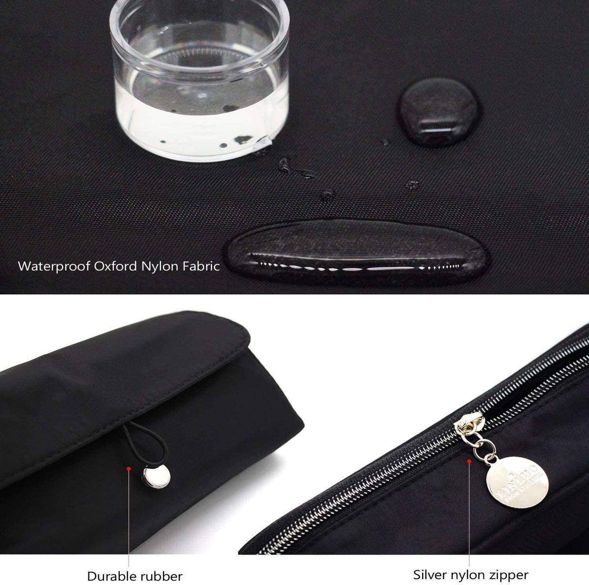 Makeup Brush Bag Organizer Portable Cosmetic Case Foldable Travel Brush Holder Pouch