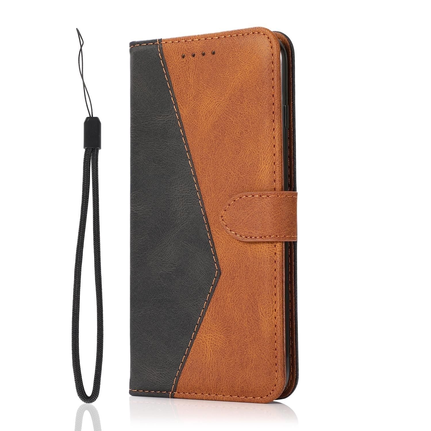 Dual-color Leather Case For Google Pixel 9a