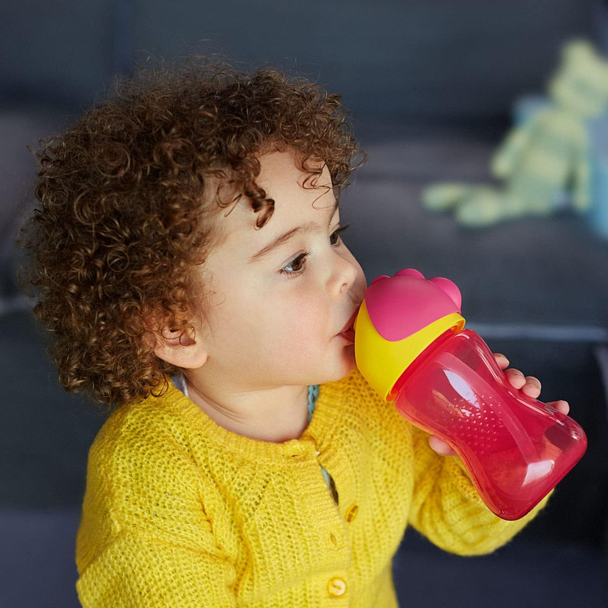 Philips Avent Bendy Straw Cup 300ml-Pink