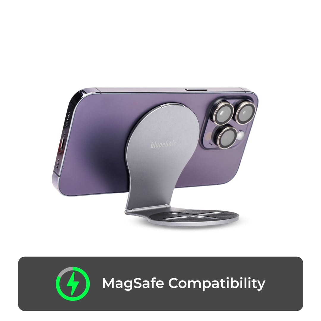 LumiMag Magnetic Aluminium Alloy Stand With LED Light