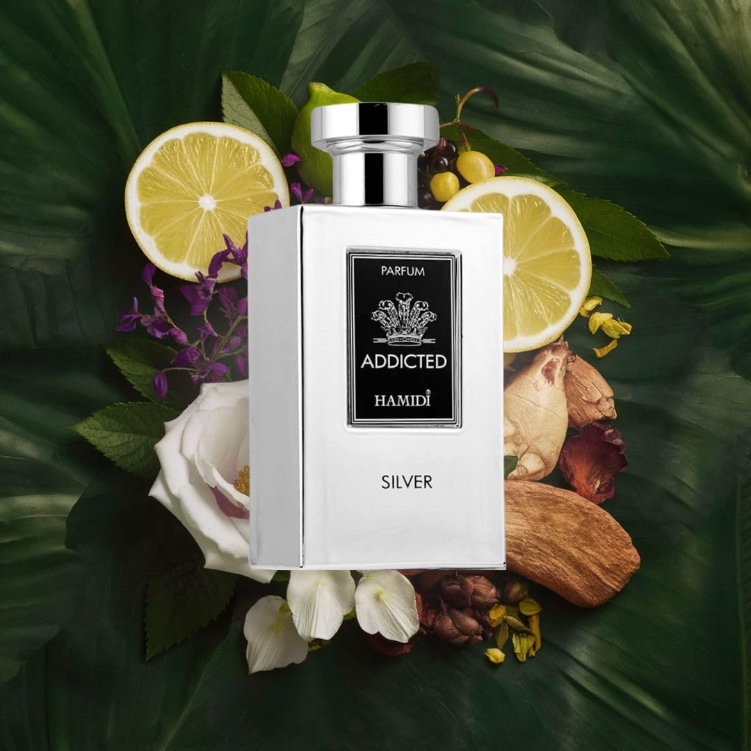Hamidi Addicted Silver Parfum For Men, 120ml