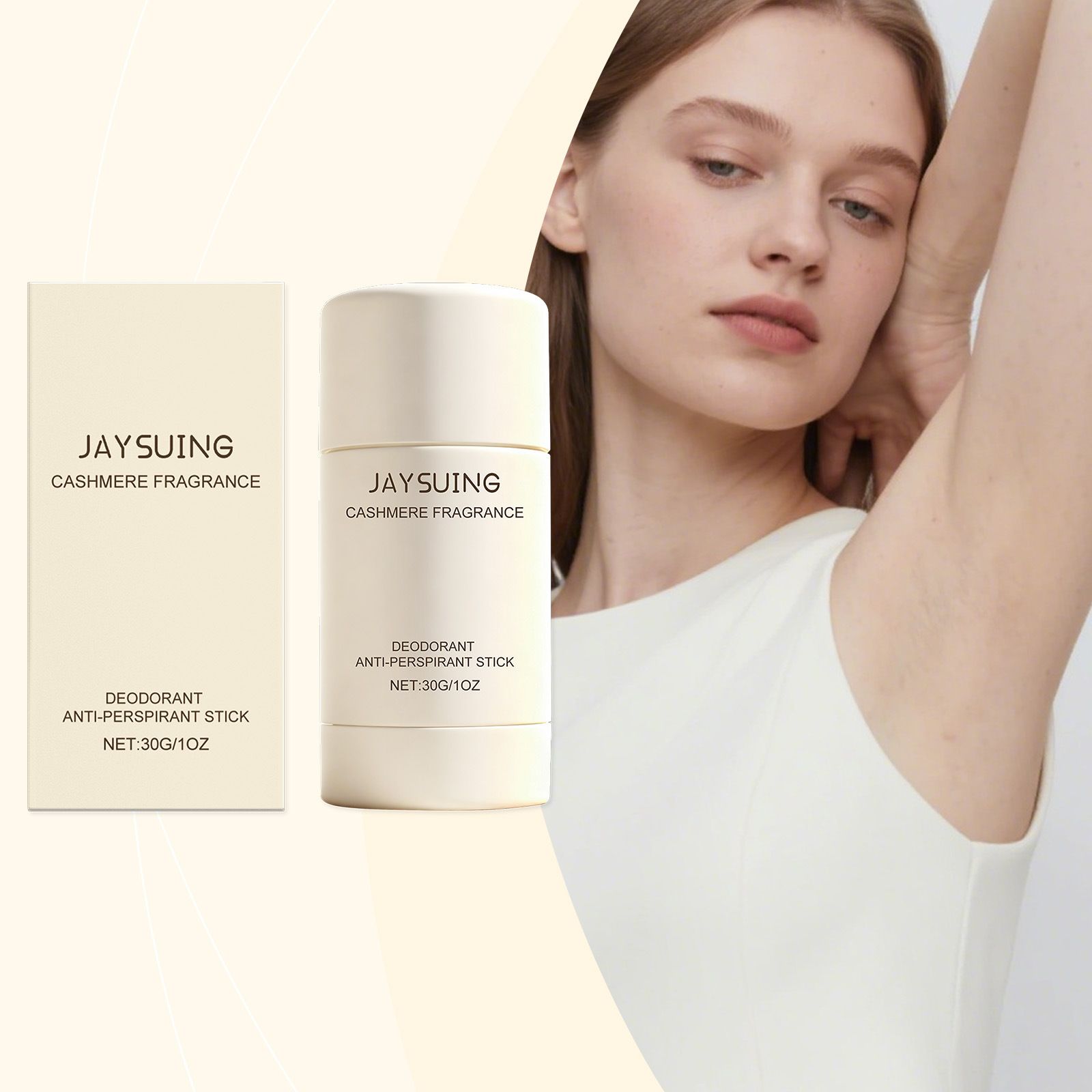 30g Cashmere Deodorant Stick with Soft and Long Lasting