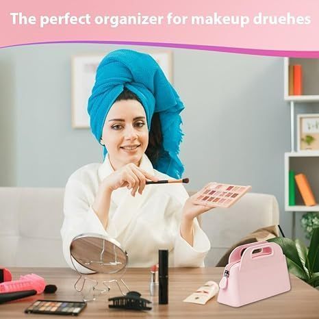 Makeup Bag Travel Cosmetic Bag Silicone Storage Bag Cosmetic Organizer