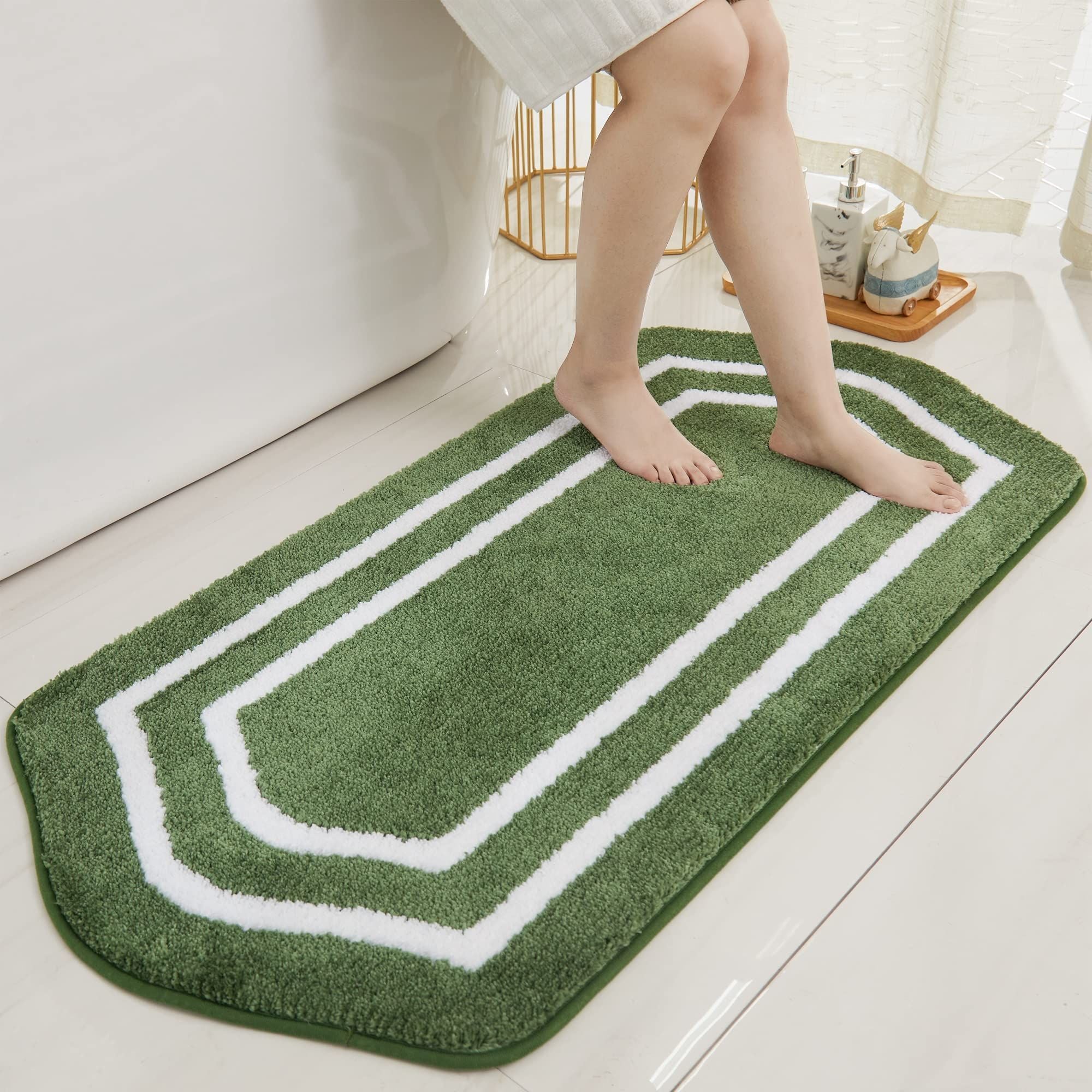 AIESY® Extra Thick Linen Anti-Slip Soft Bath Mats