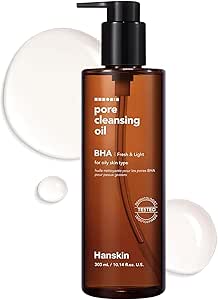 Hanskin Pore Cleansing Oil BHA Fresh & Light 300 ML