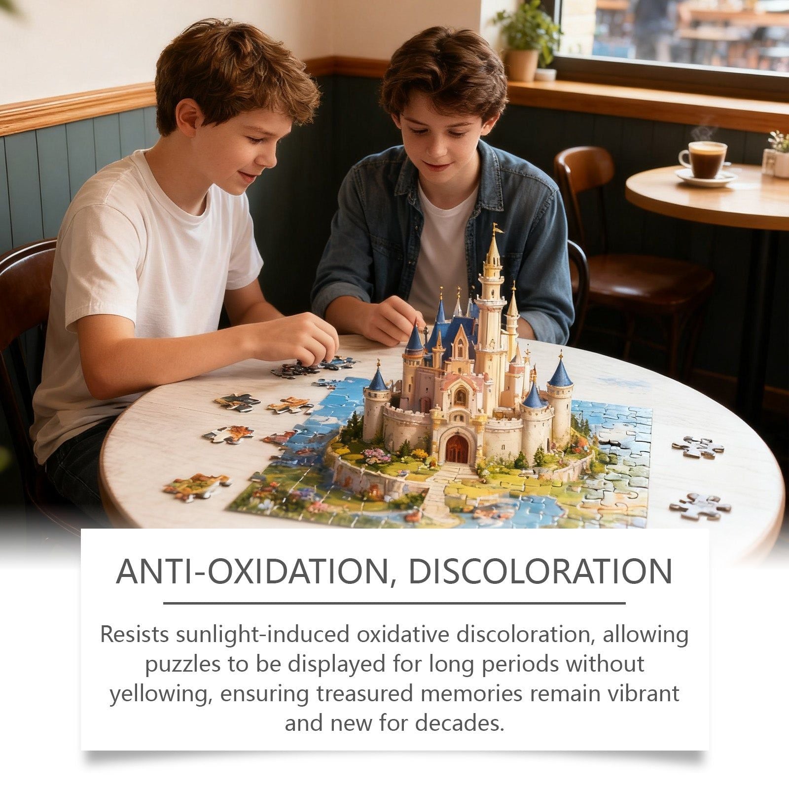 Convenient Jigsaw Puzzle Glue Set, Easy Bonding for Home and Office, Fade and Scratch Resistant ,1set