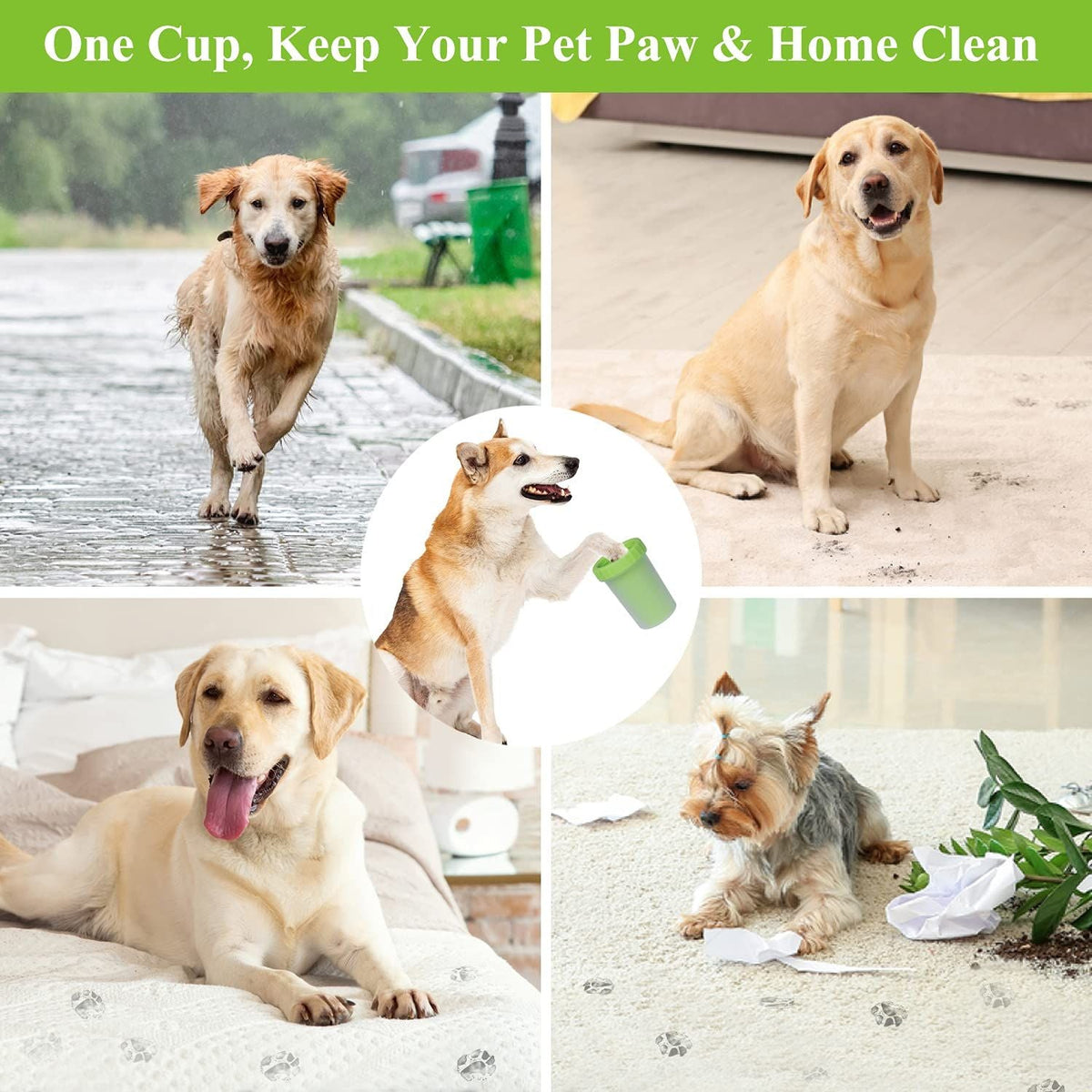Dog Paw Washer Dog Paw Cleaner Pet Foot Washing Cup Pet Supplies