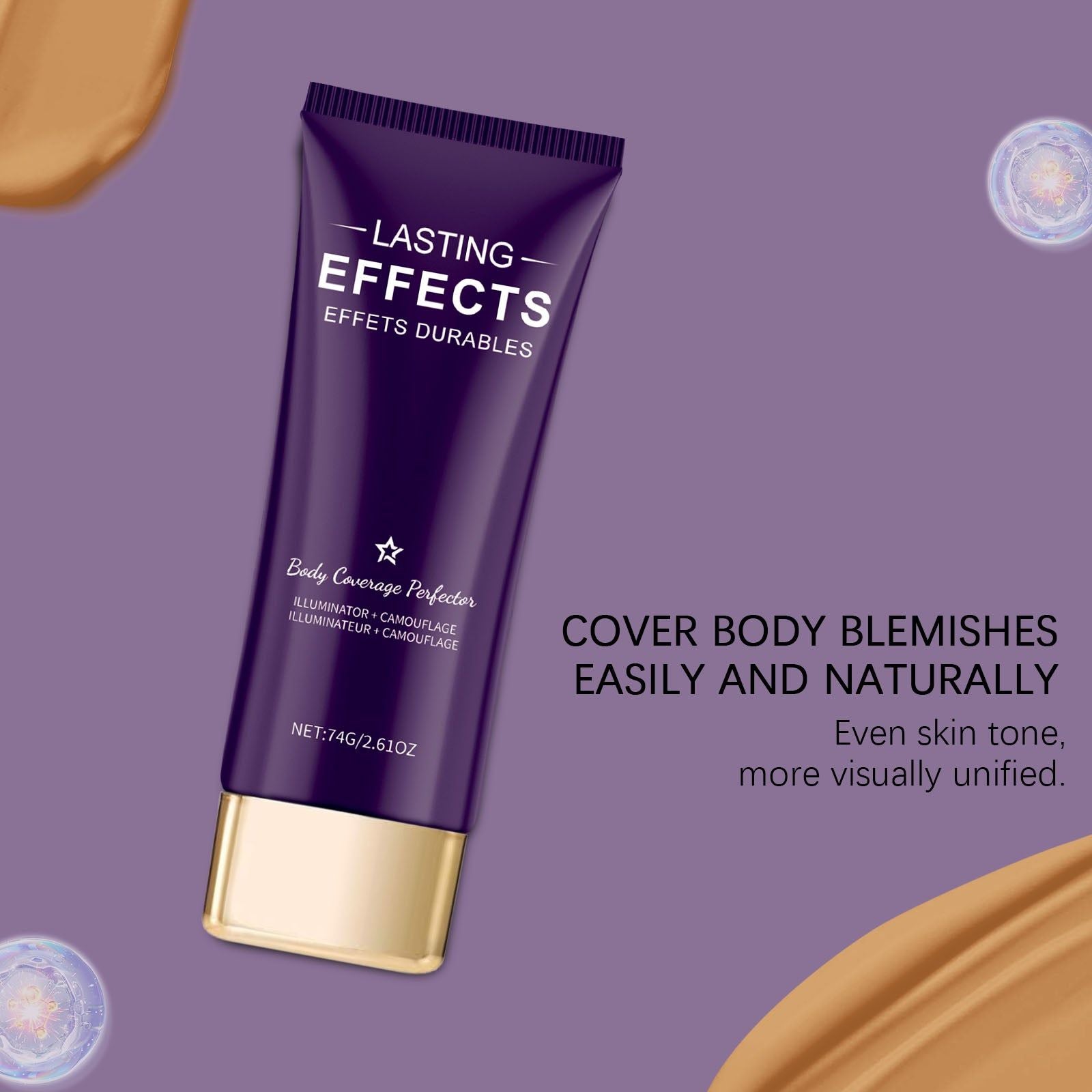 Dark Skin Daily Concealer, Long-Lasting Blemish Cover, Moisturizing, Flawless Finish ,74g