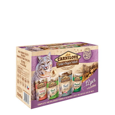 Carnilove cat pouch MULTIPACK (12x85 g)