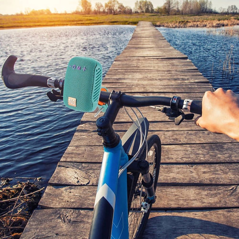 Portable Bluetooth Speaker for Bike Travel Outdoor Speaker Stereo Handlebar Speaker