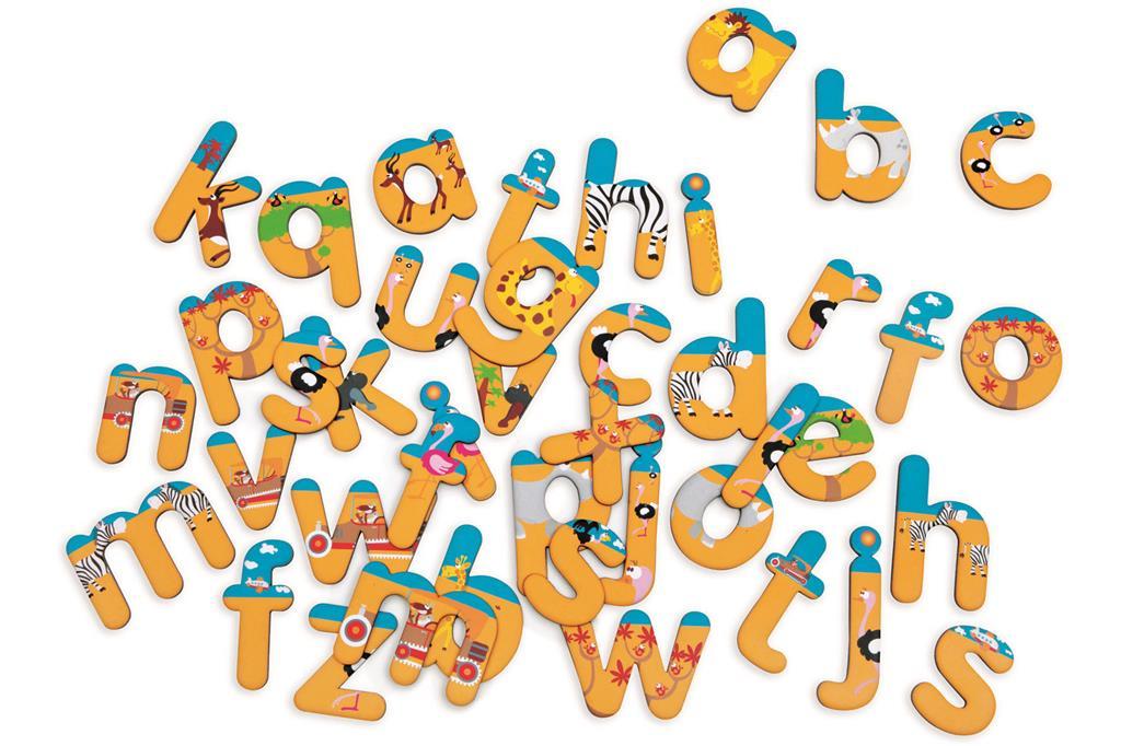 Magnetic ABC Safari 60 Lettters