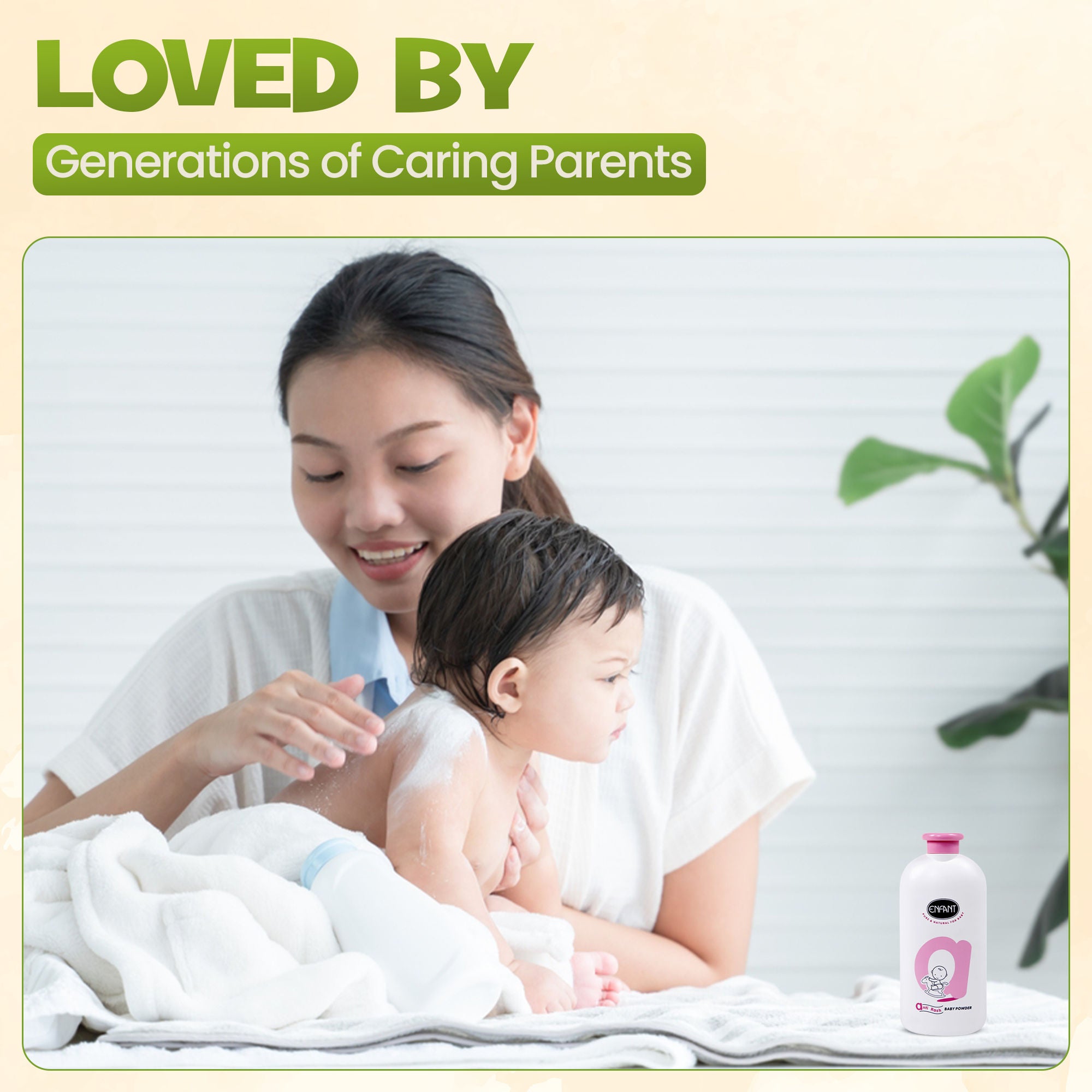 ENFANT Best Baby Powder Anti Rash