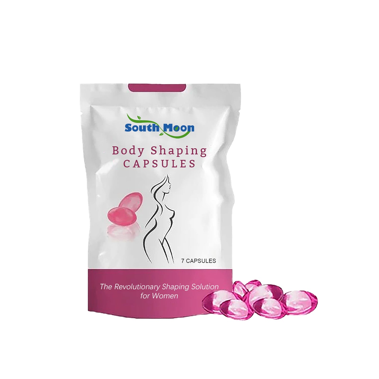 Shape Up Slim Down Body Shaping Capsule, Boost Metabolism, Nourish Skin ,7 capsules