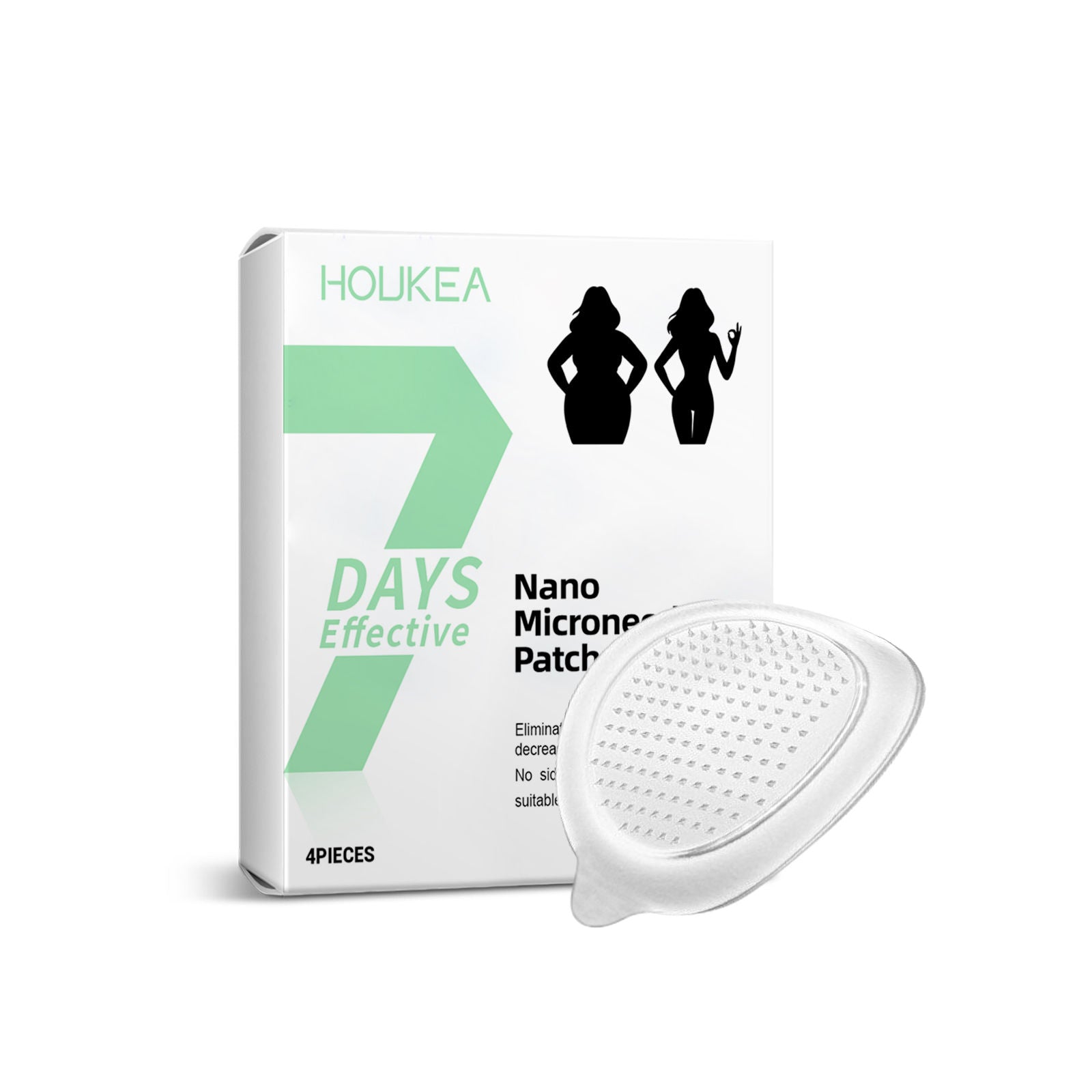 Body Care Patch, Skin Nourishing, Slimming, Blood Sugar Control, Natural Extracts ,4pcs