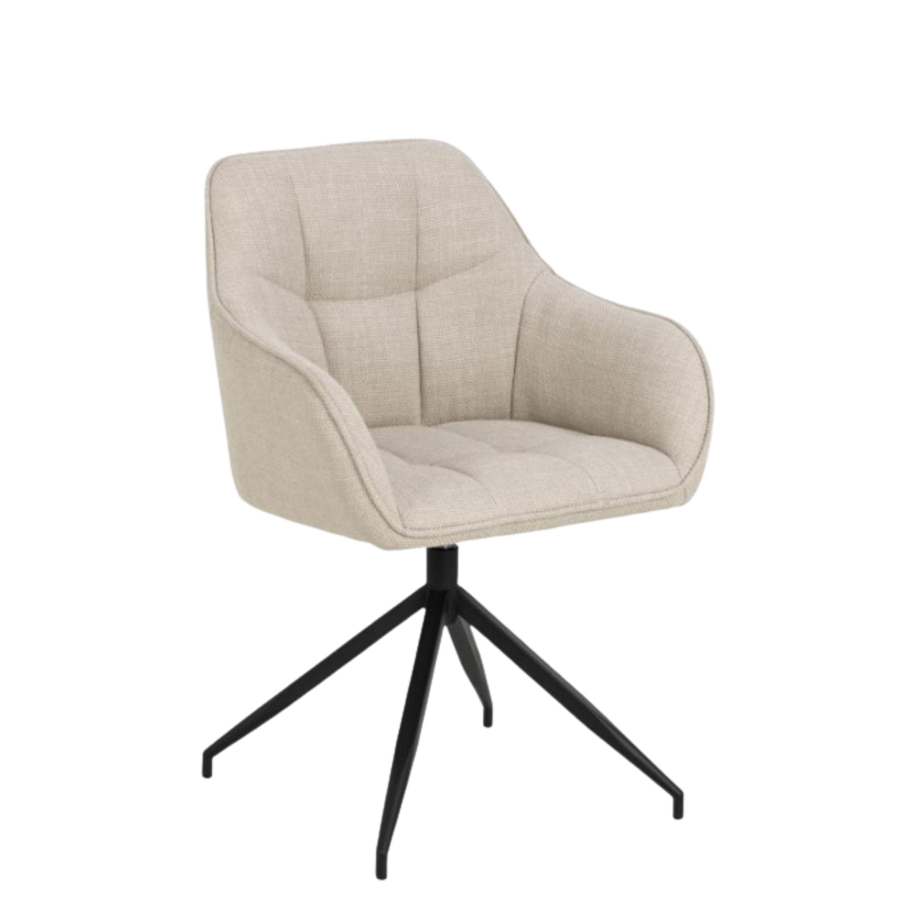 كرسي طعام بريندا مع مسند للذراعين