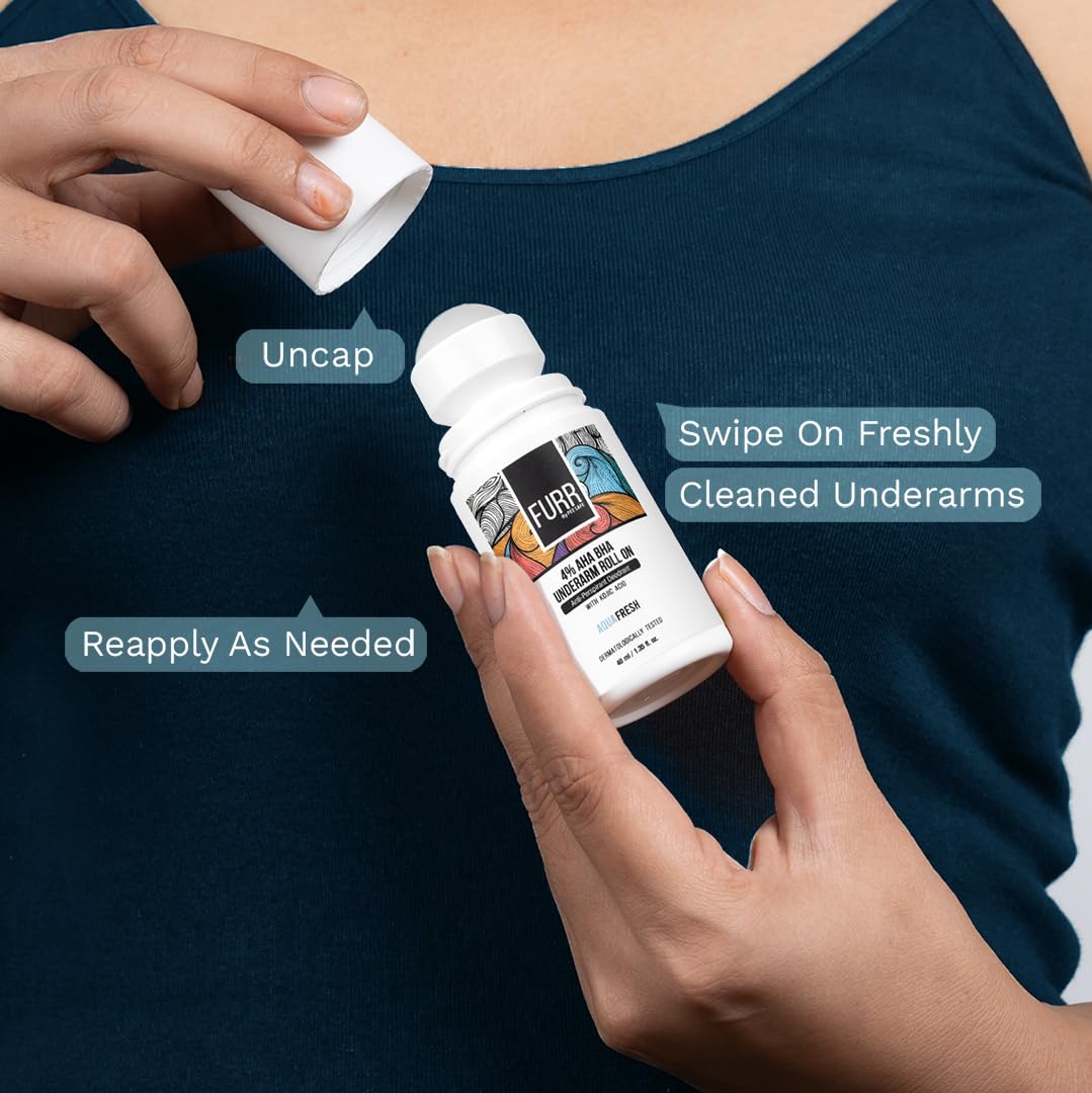 PEE SAFE FURR 4% AHA BHA Underarm Roll-On 40 ml