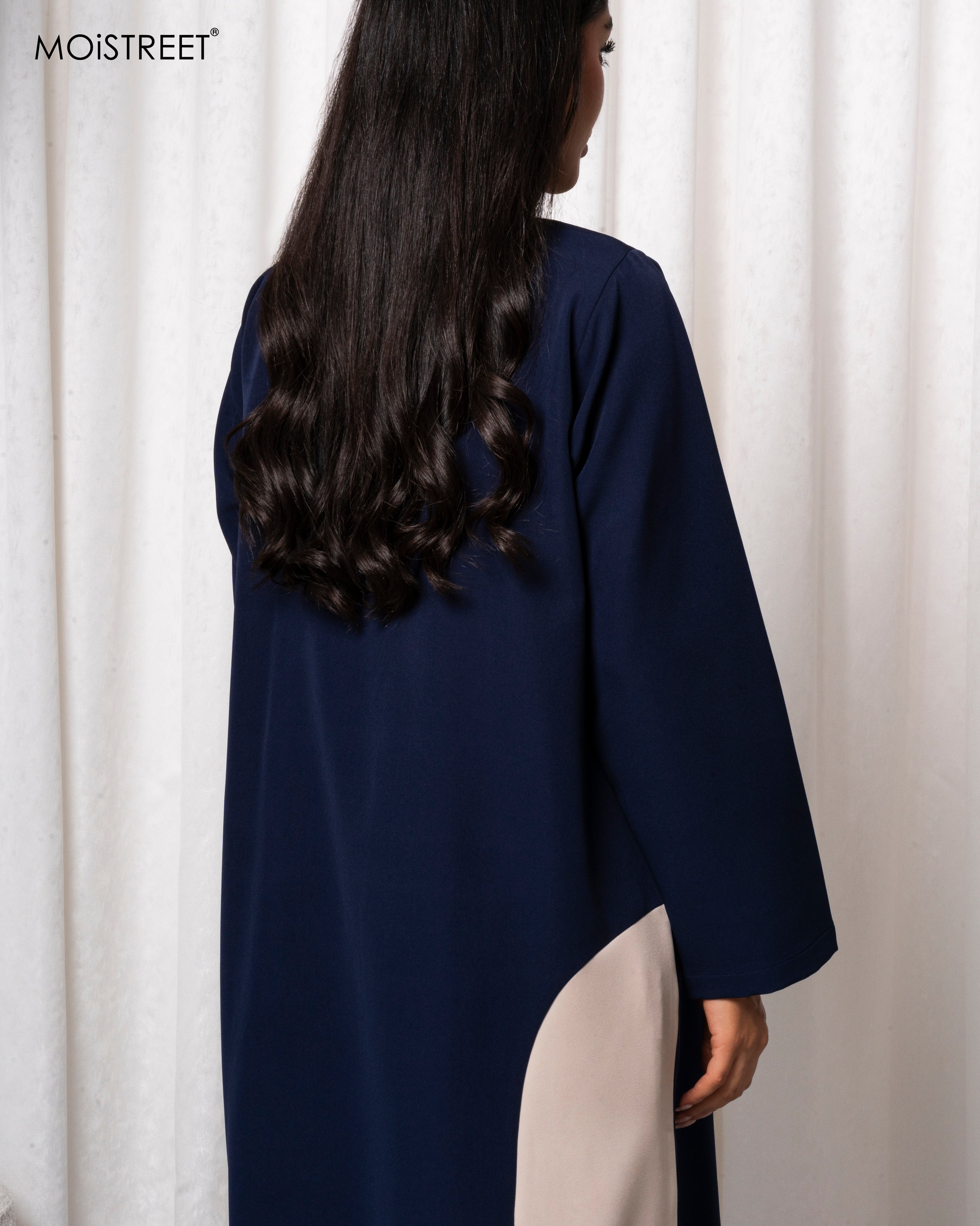 MoiSTREET Handmade Barbie Crepe Abaya