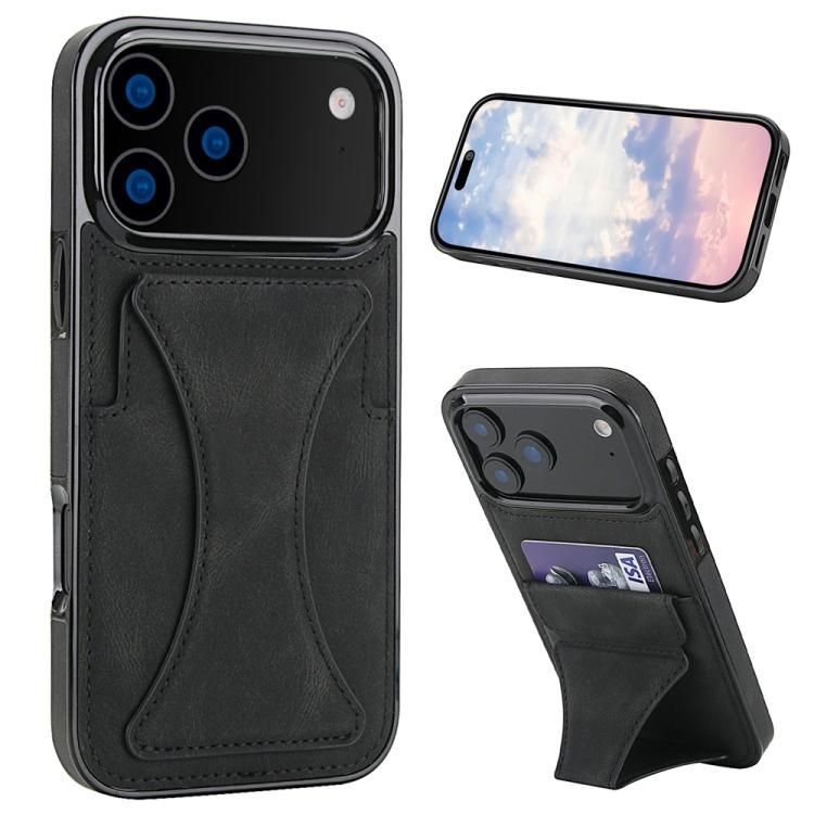 For iPhone 18 Pro Max / iPhone 17 Pro Max Ultra-thin Shockproof Phone Protective Case with Holder
