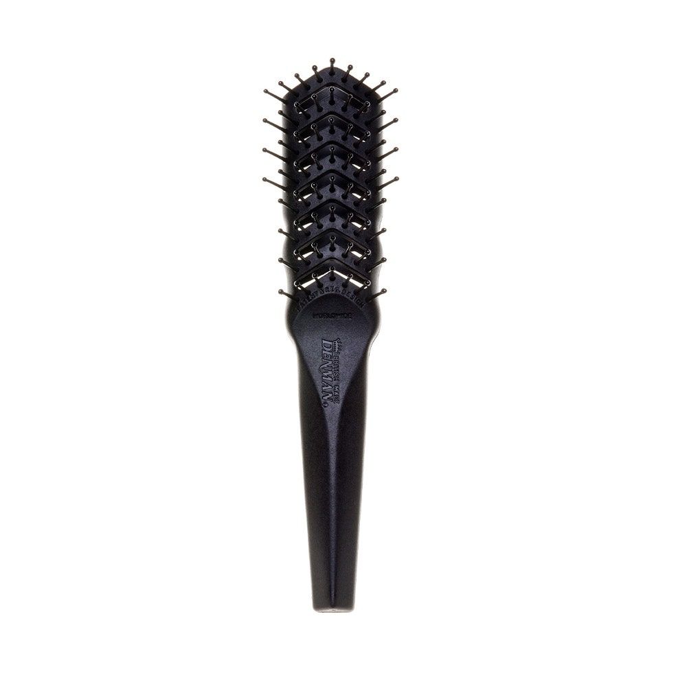Denman D100 Large Tunnel Vent Brush Black, 1pc