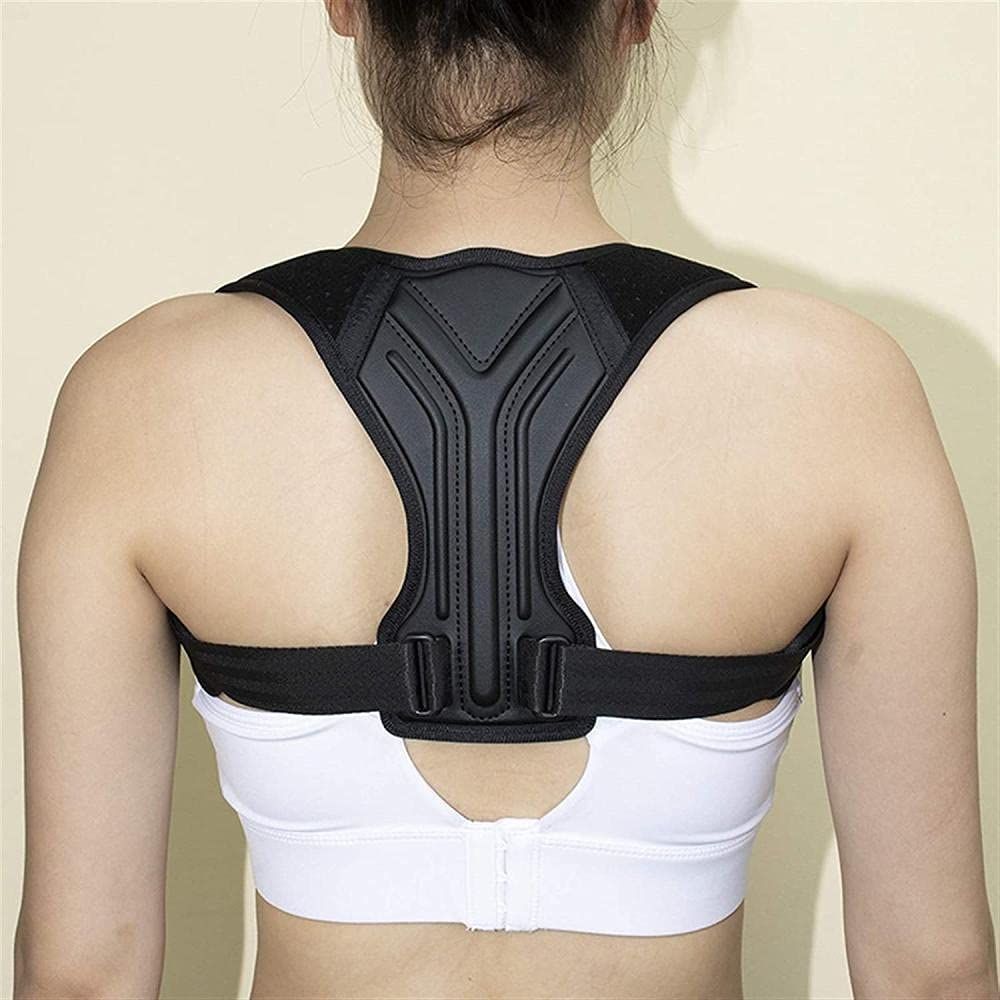 Posture Corrector Adjustable Upper Back Brace Correction Belt Back Band