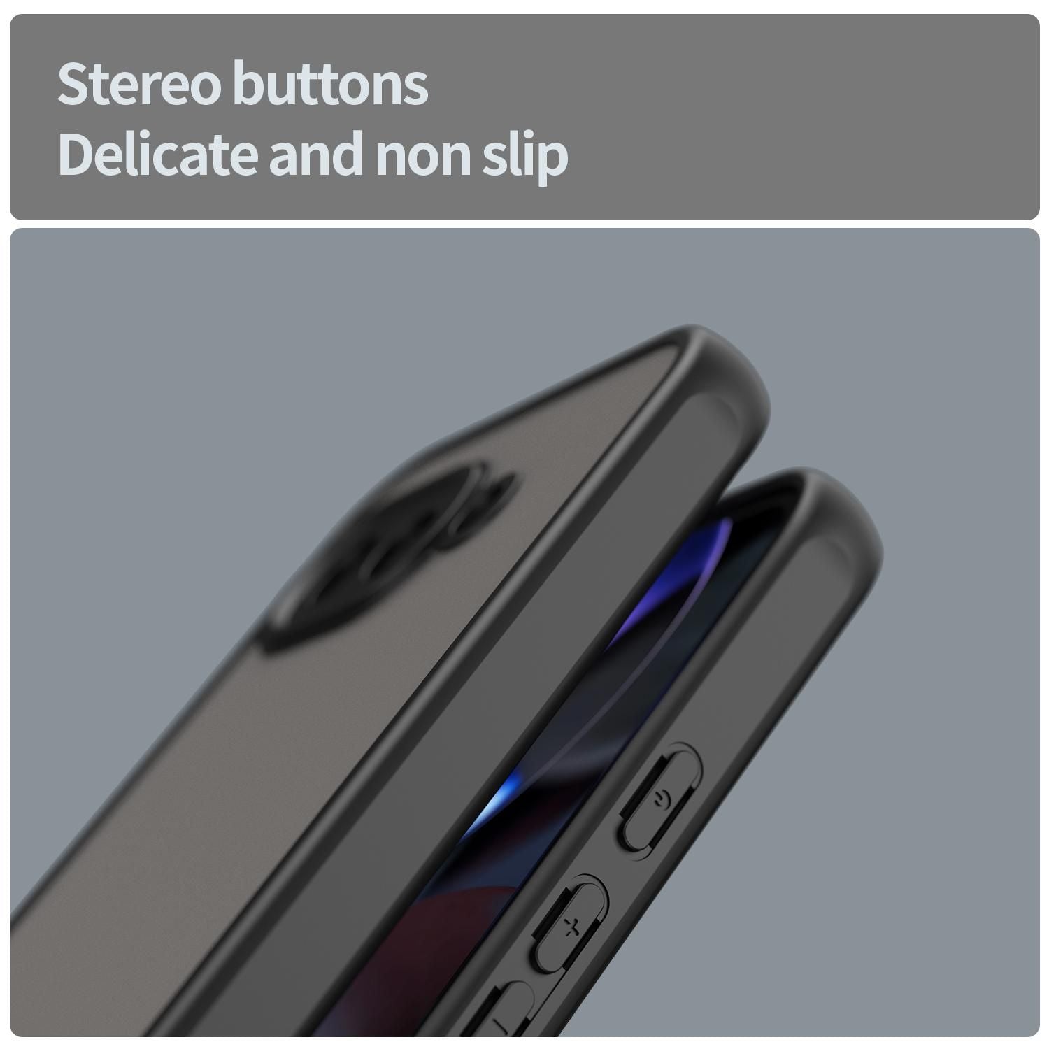 TPU Hybrid PC Frosted Phone Case For Google Pixel 9a