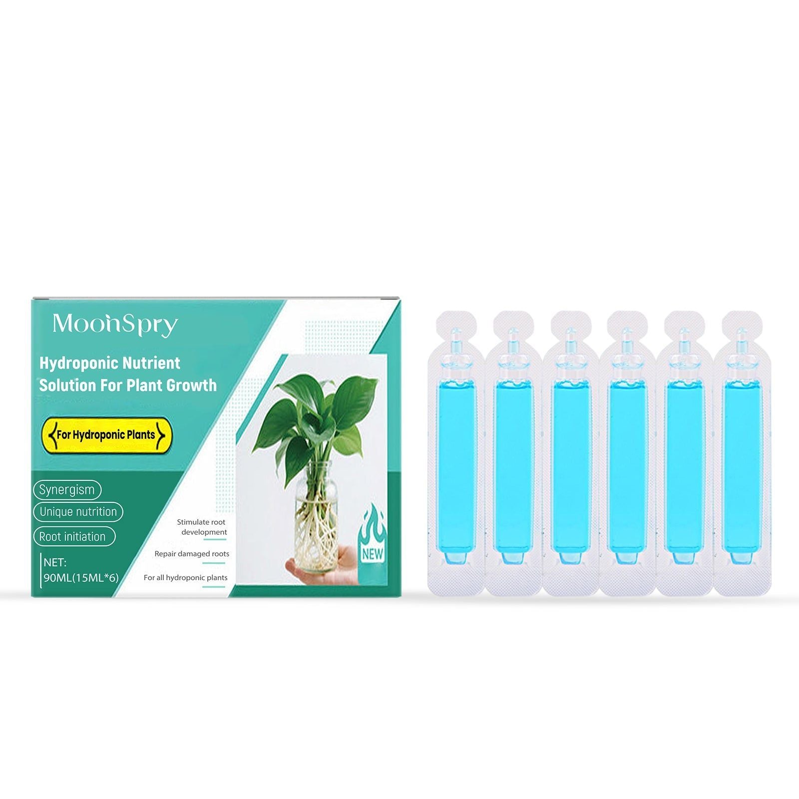 Boost Plant Growth with Plant Nutrient, Hydroponic Fertilizer, Root Activator ,90ml
