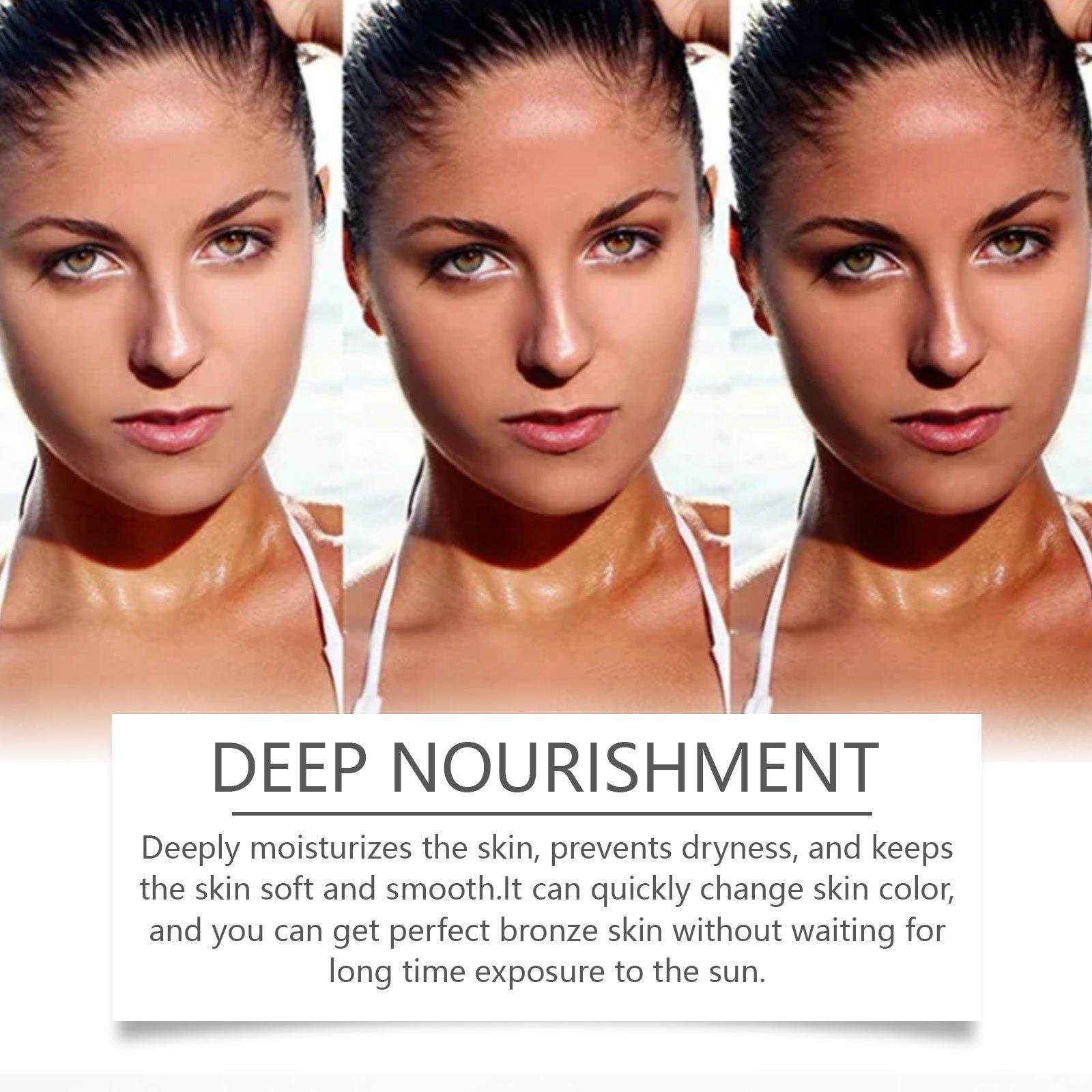 Black Essence Skin Care, Summer Tanning Moisturizer, Natural Even Skin ,30ml