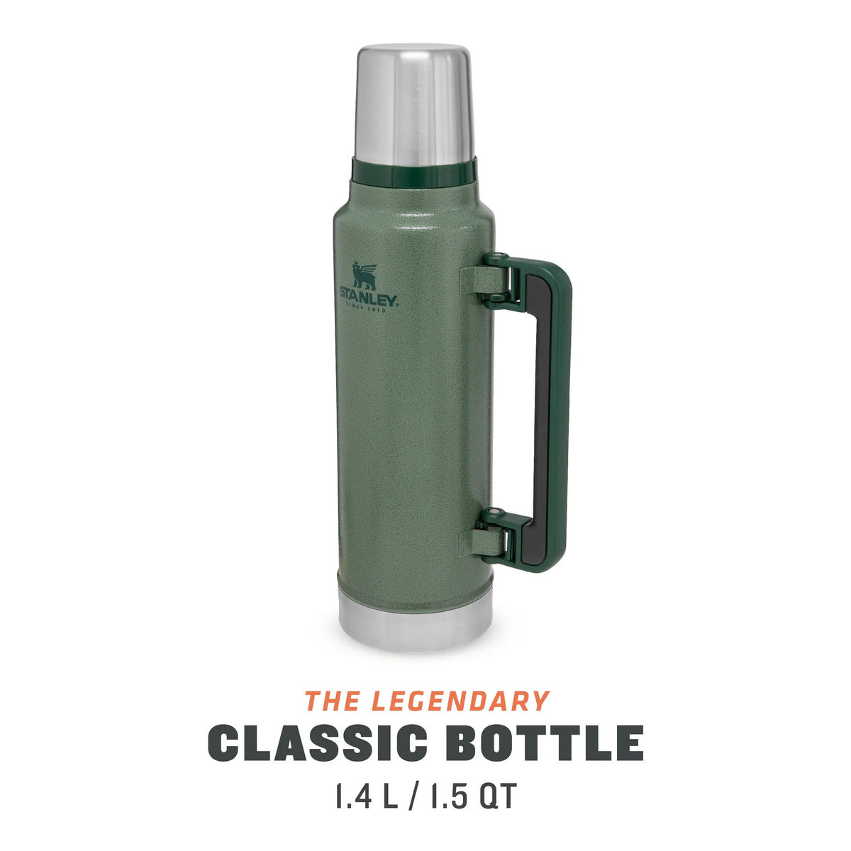 Stanley Classic Legendary Vacuum Insulated Flask, 1.5 QT / 1.4L Water Bottle