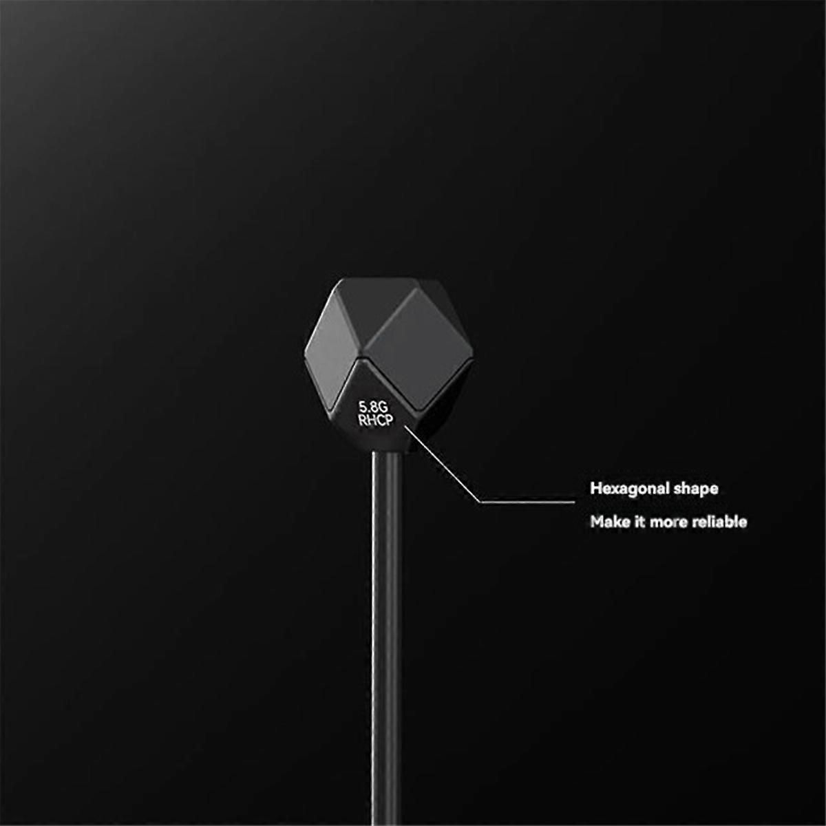 2PCS 5.8GHz FPV Antenna SMA 2.4dBi LHCP/RHCP Antenna 100MM/150MM A