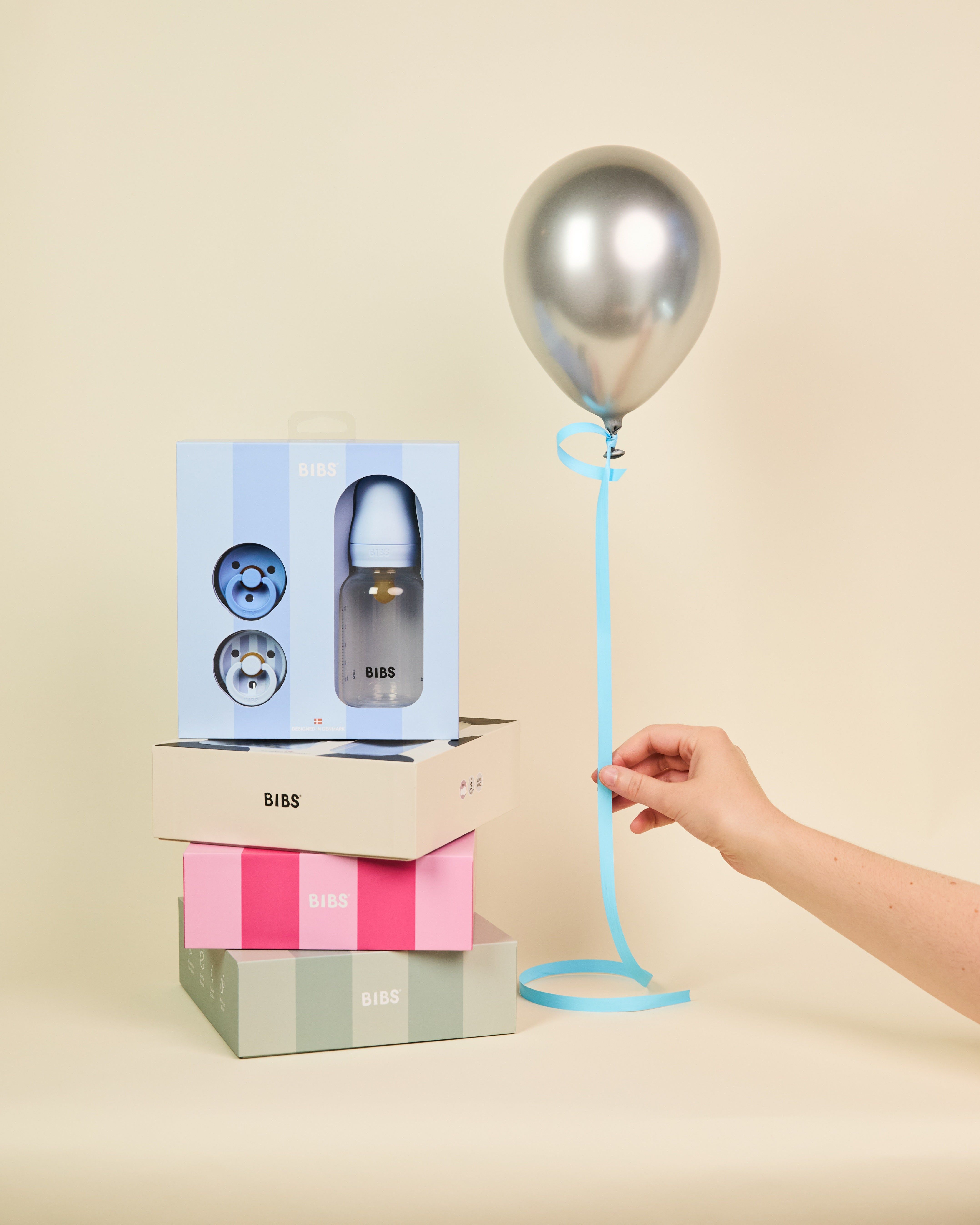 BIBS Baby Sprinkle Gift Set – Baby Blue