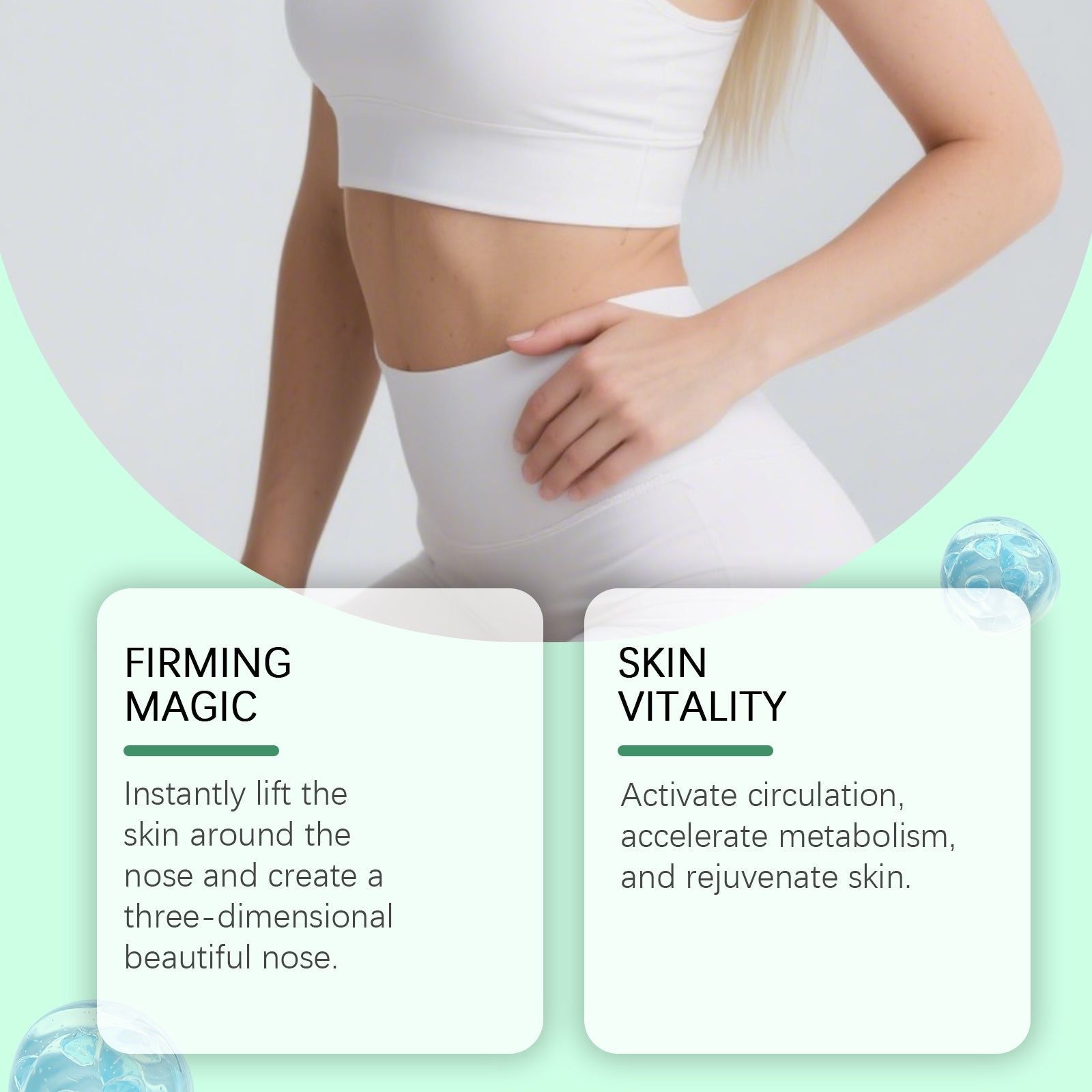 Body Care Nose Ring, Gentle, Comfortable, Boost Blood Circulation, Rejuvenate Skin ,8pcs