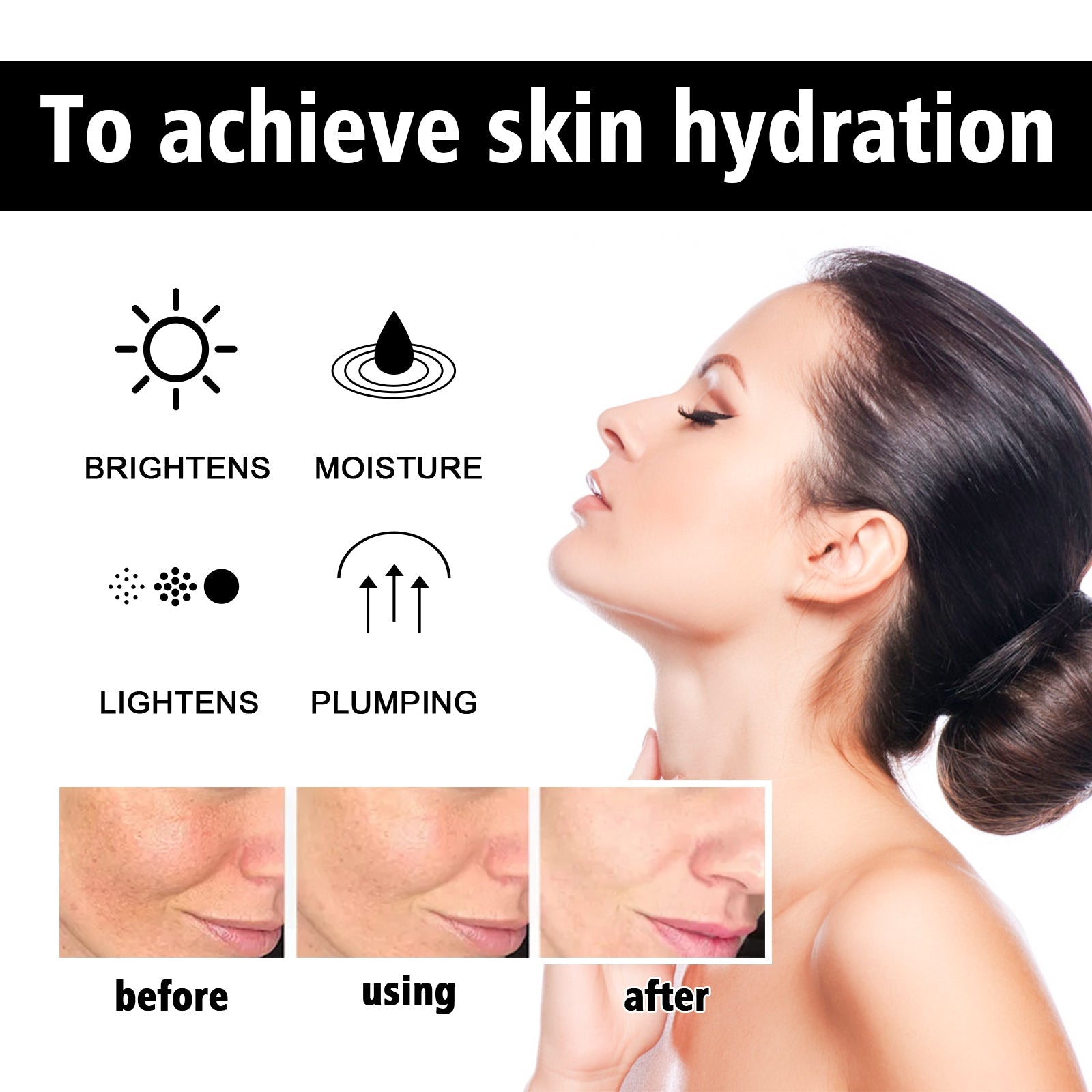 Hydrating Niacinamide Serum for Clear Skin, Pore Refining, Anti-Aging, Moisturizer ,30ml