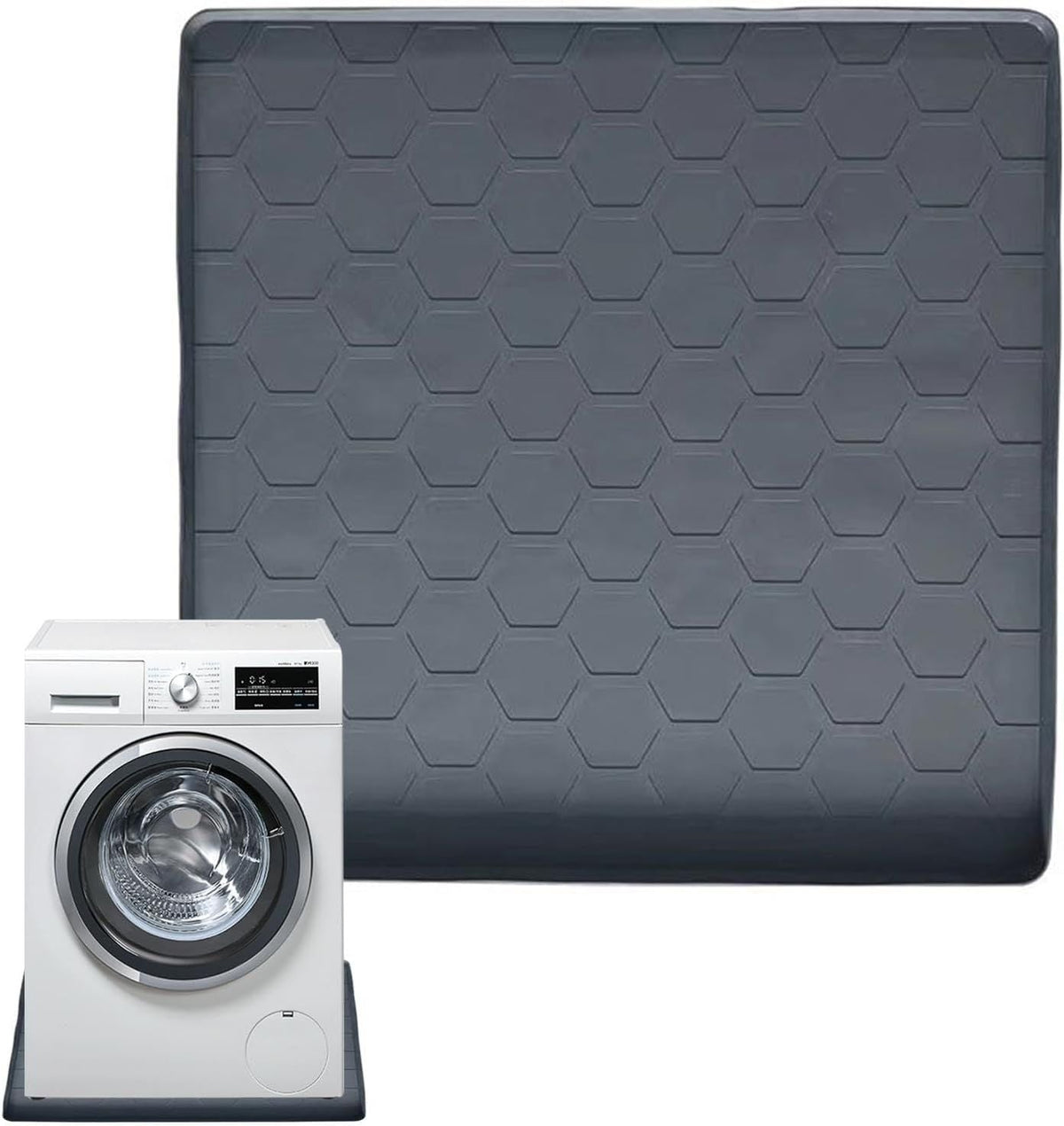 Washer Dryer Top Cover Silicone Waterproof Washing Machine Top Protector