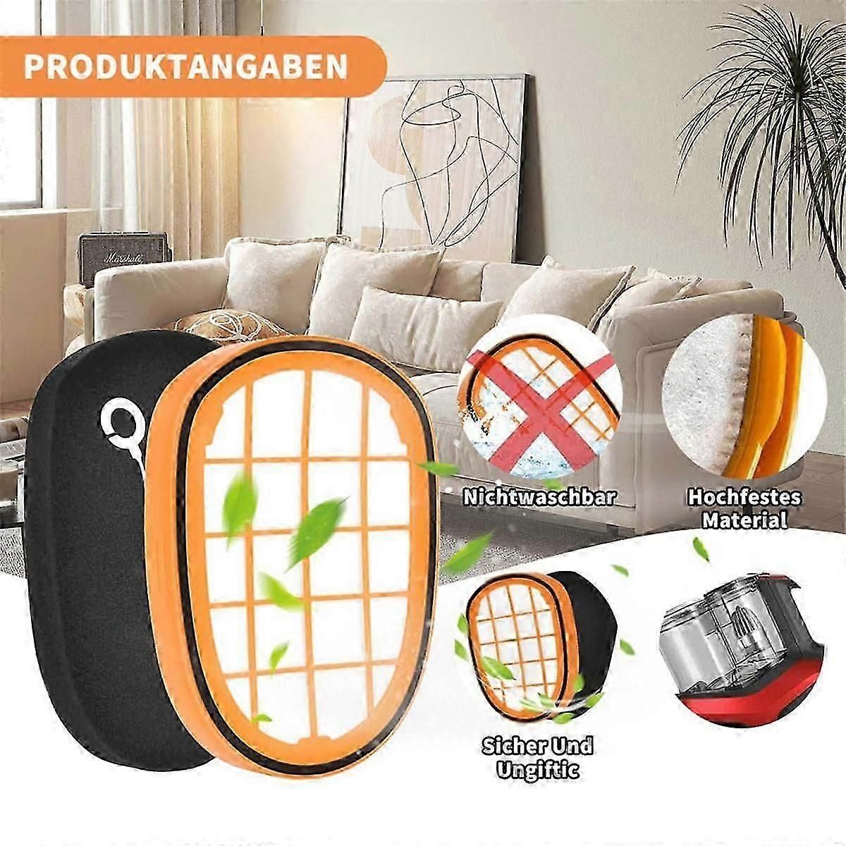 HEPA Filter and Roll Brush Kit for Philips SpeedPro Max Vacuums