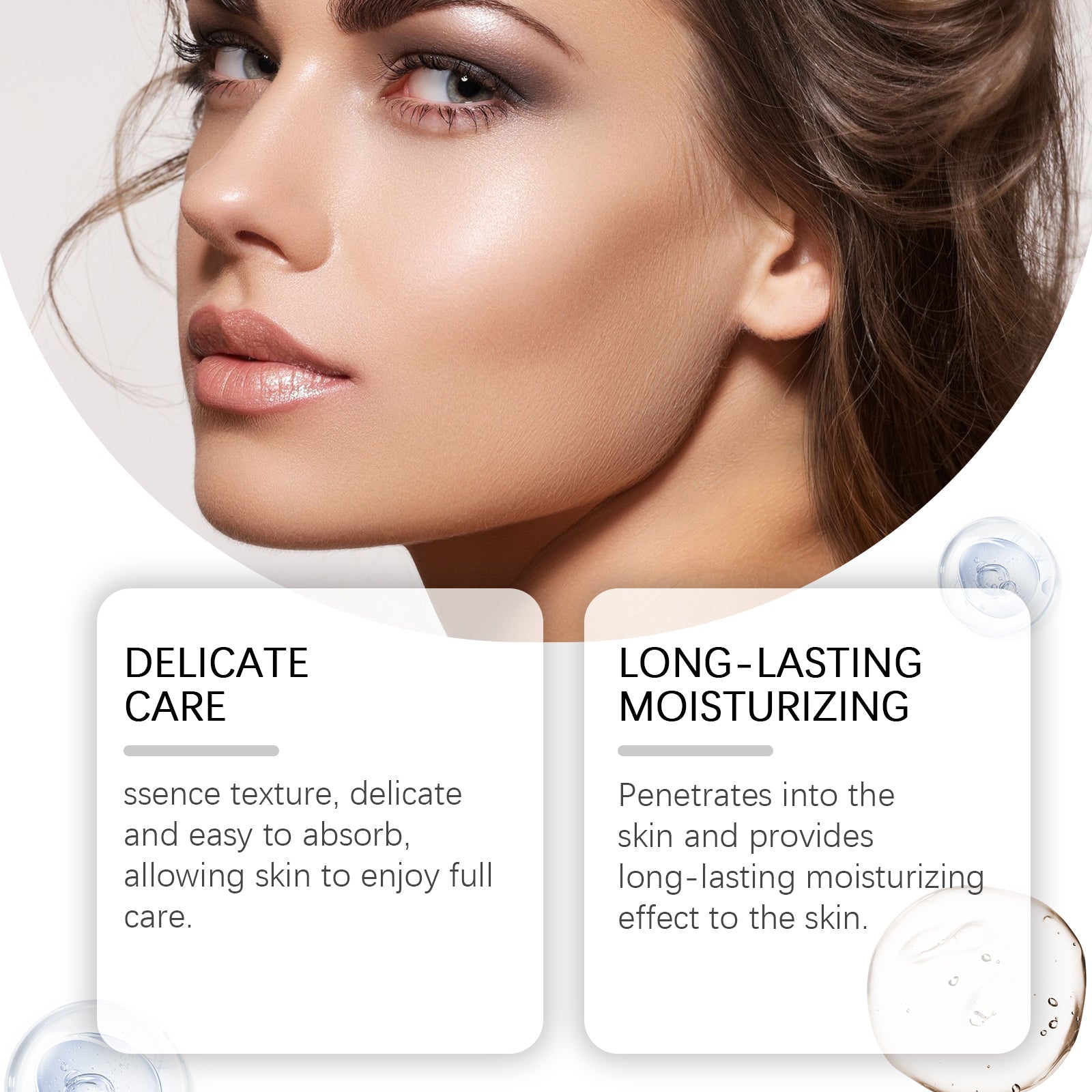 Hydrating Facial Treatment Essence with 10% Sodium Hyaluronate, Brightening, Moisturizing, Anti-Dullness ,30ml