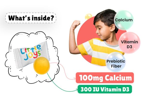 Little Joys Calcium Gummies (Mango) - 30 N