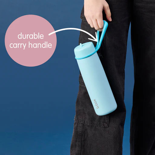 Insulated Flip Top Bottle 690ml -lilac love