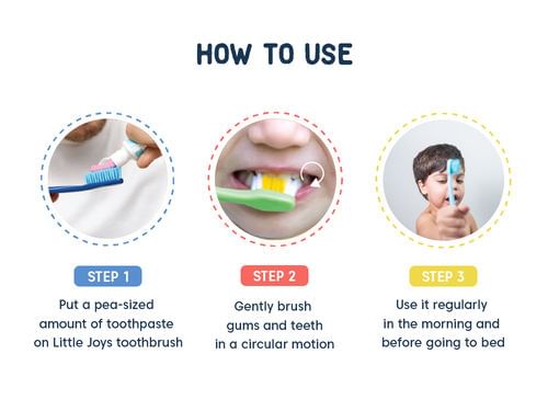 معجون أسنان متعدد الفيتامينات ليتل جويس - 80 جم
