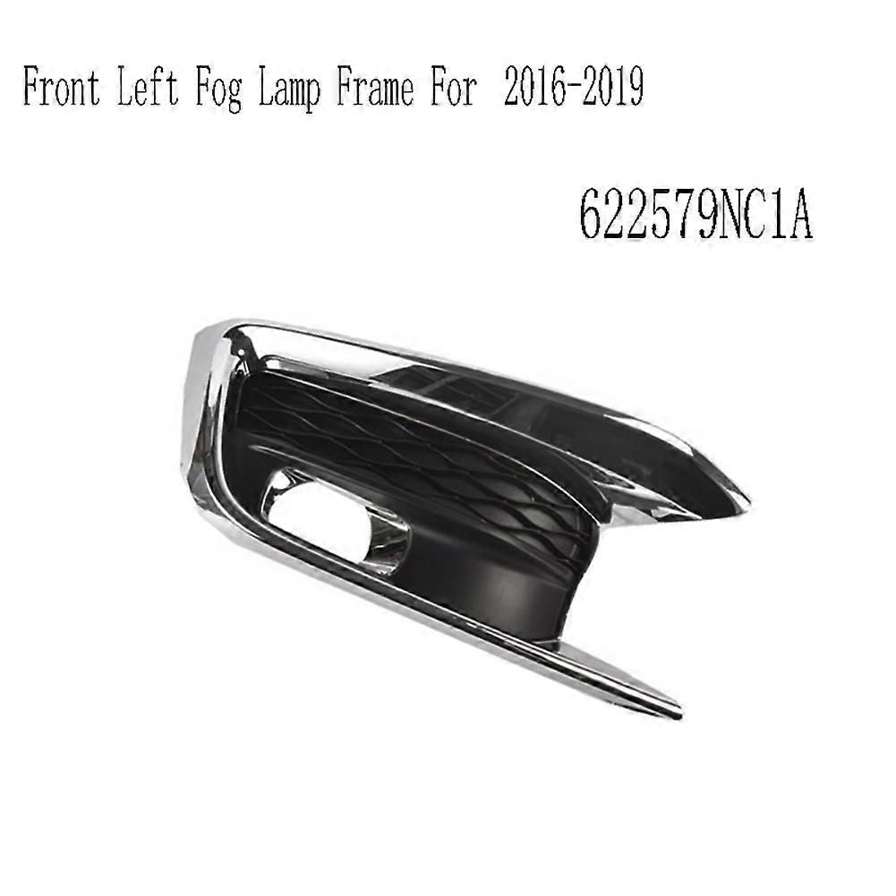 622579NC1A Front Left Fog Lamp Frame Front Bumper Fog Light Cover Foglight Grille for Infiniti QX60 2016-2019