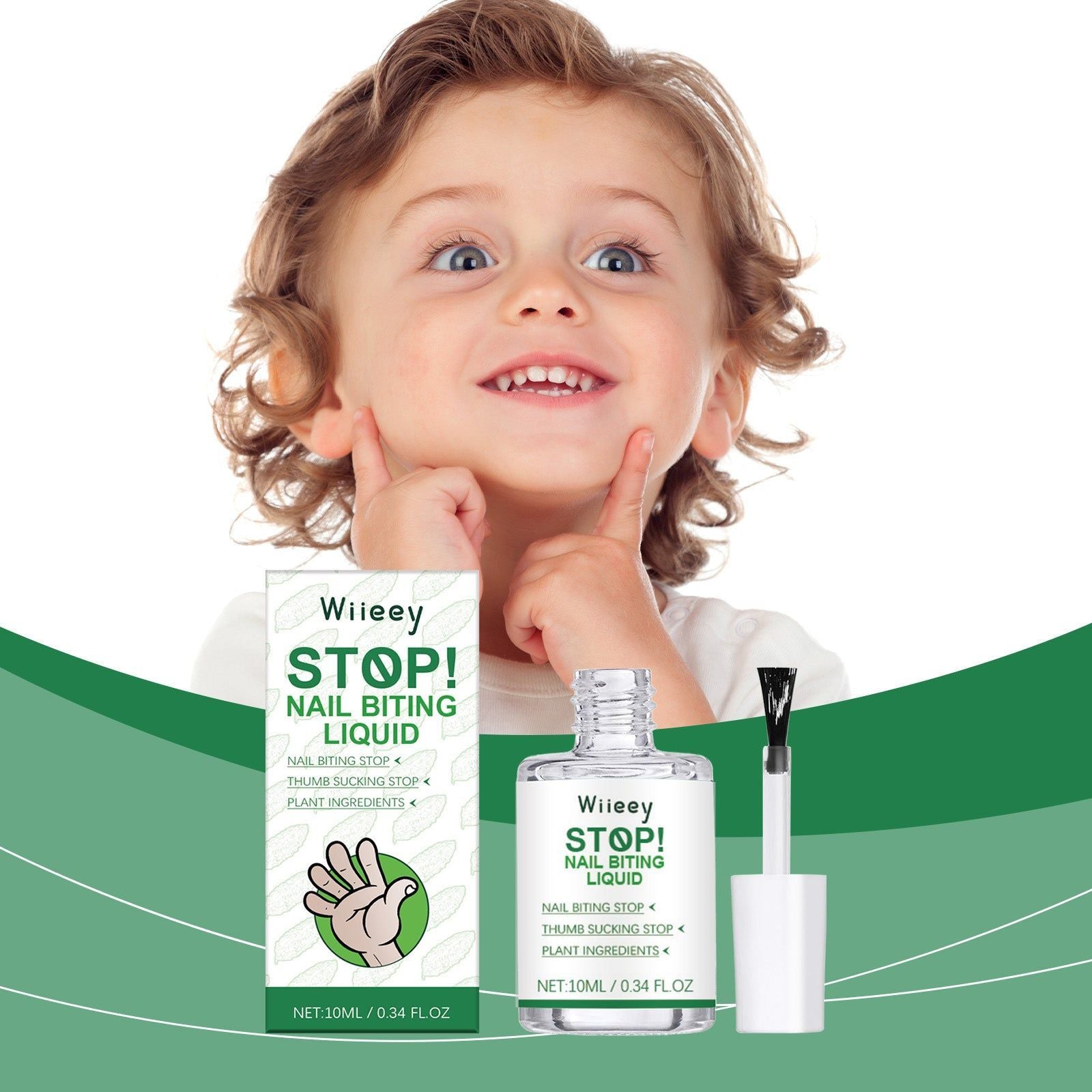 Anti-Biting Nail Care Bitter Lotion for Kids, Gentle, Natural, Nail Protection ,10ml/box